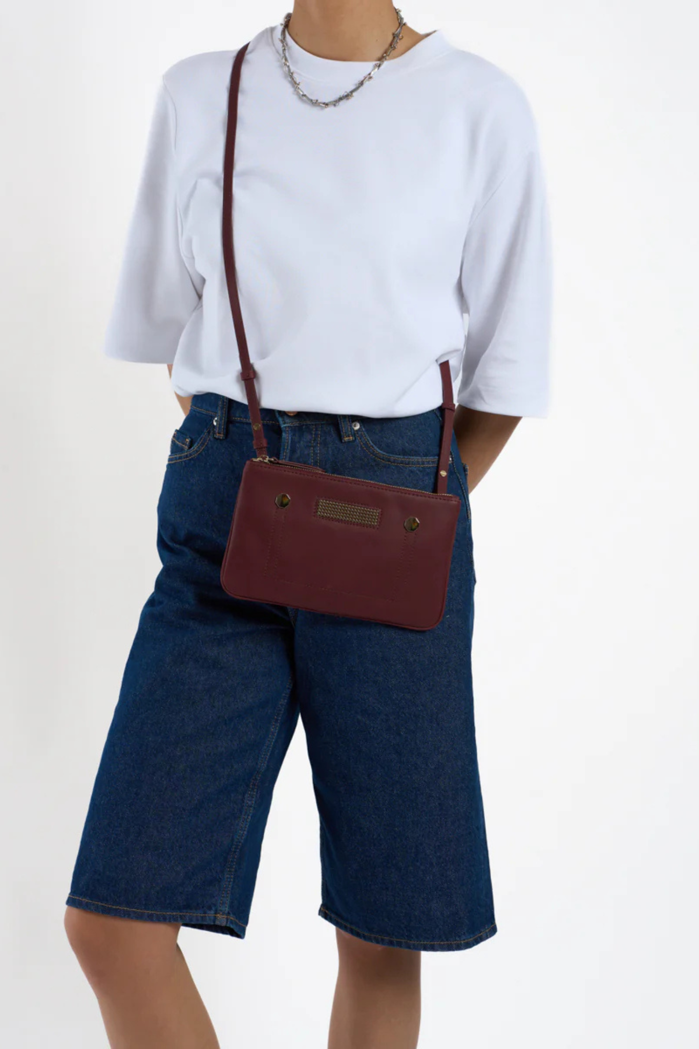 MINI CLASSIC BAG - BURGUNDY