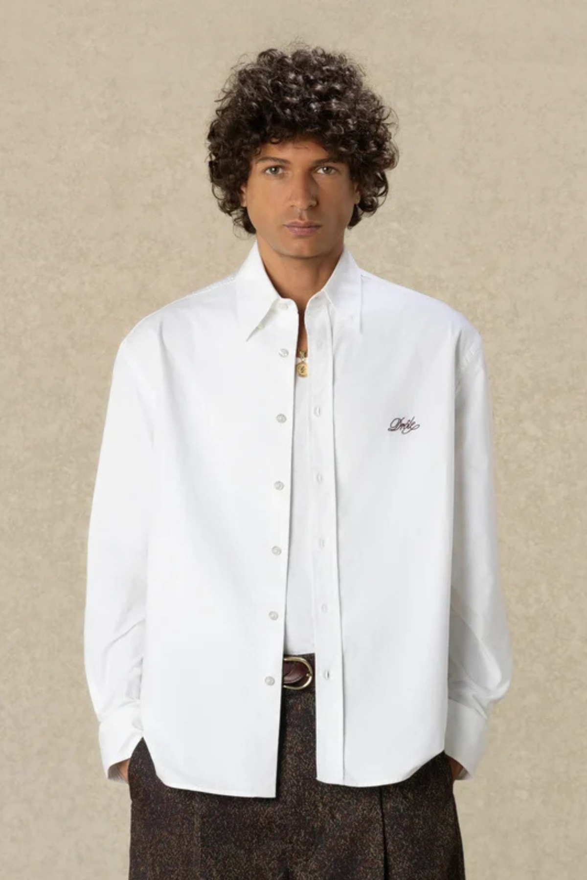 EFFEN BOXY SHIRT - WIT