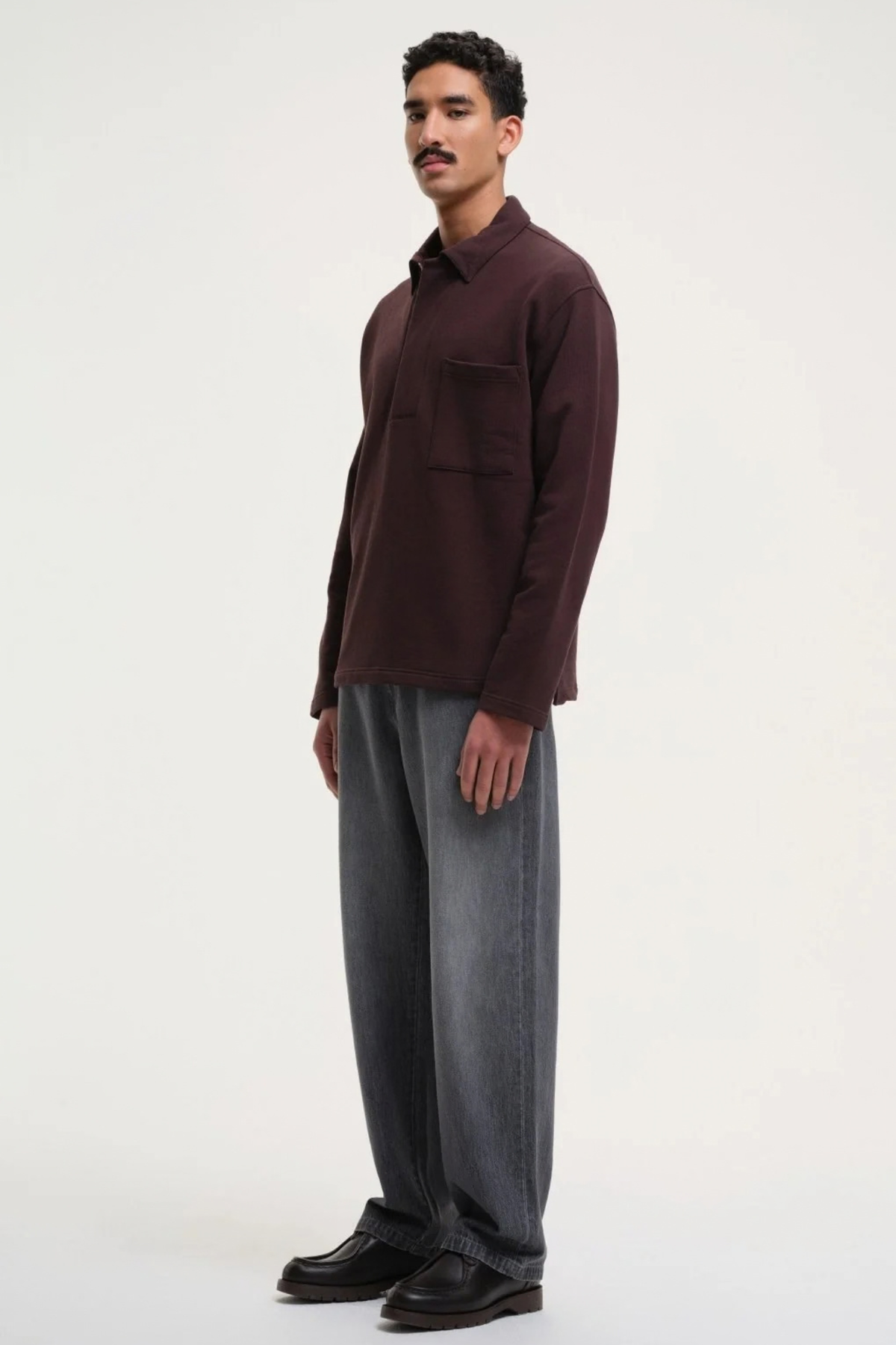 SWEAT-SHIRT SLEETWAY - BORDEAUX FONCÉ