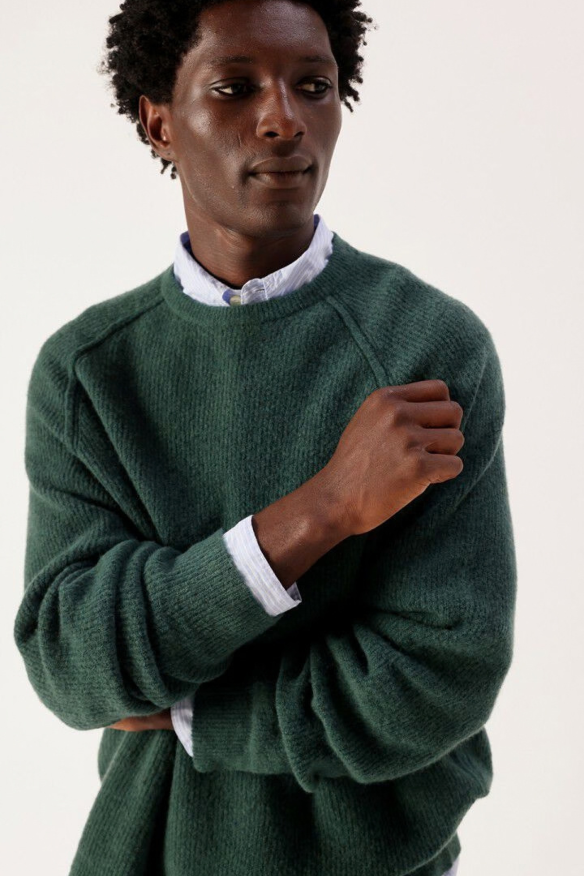DAMSVILLE SWEATER MEN - CEDRE CHINE