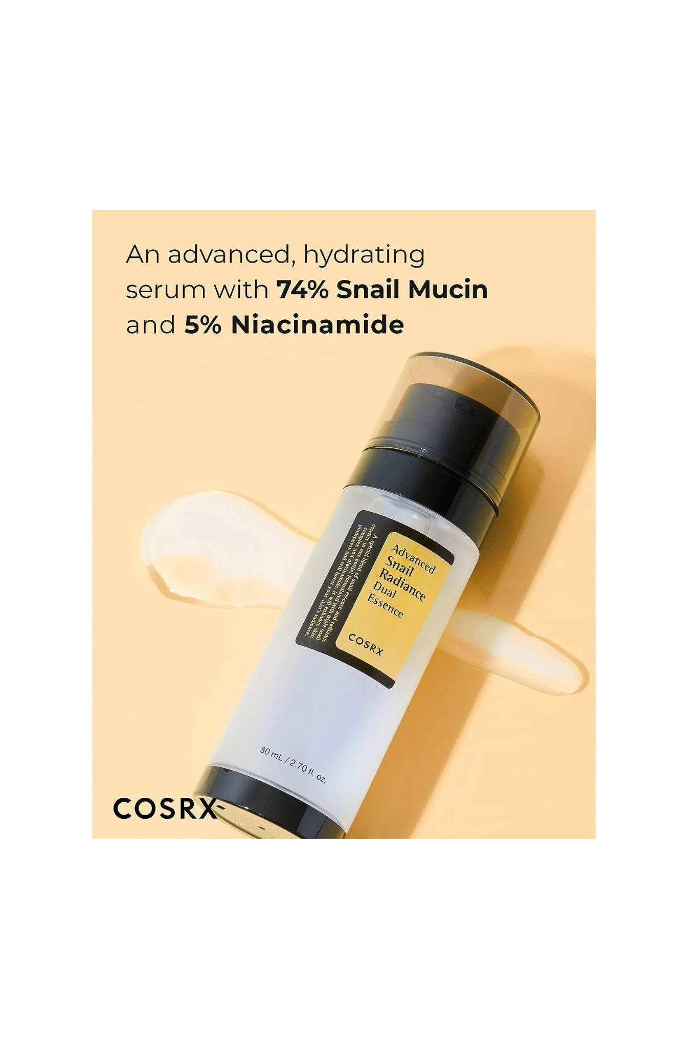 ADVANCED SNAIL RADIANCE DUAL ESSENCE 80ML