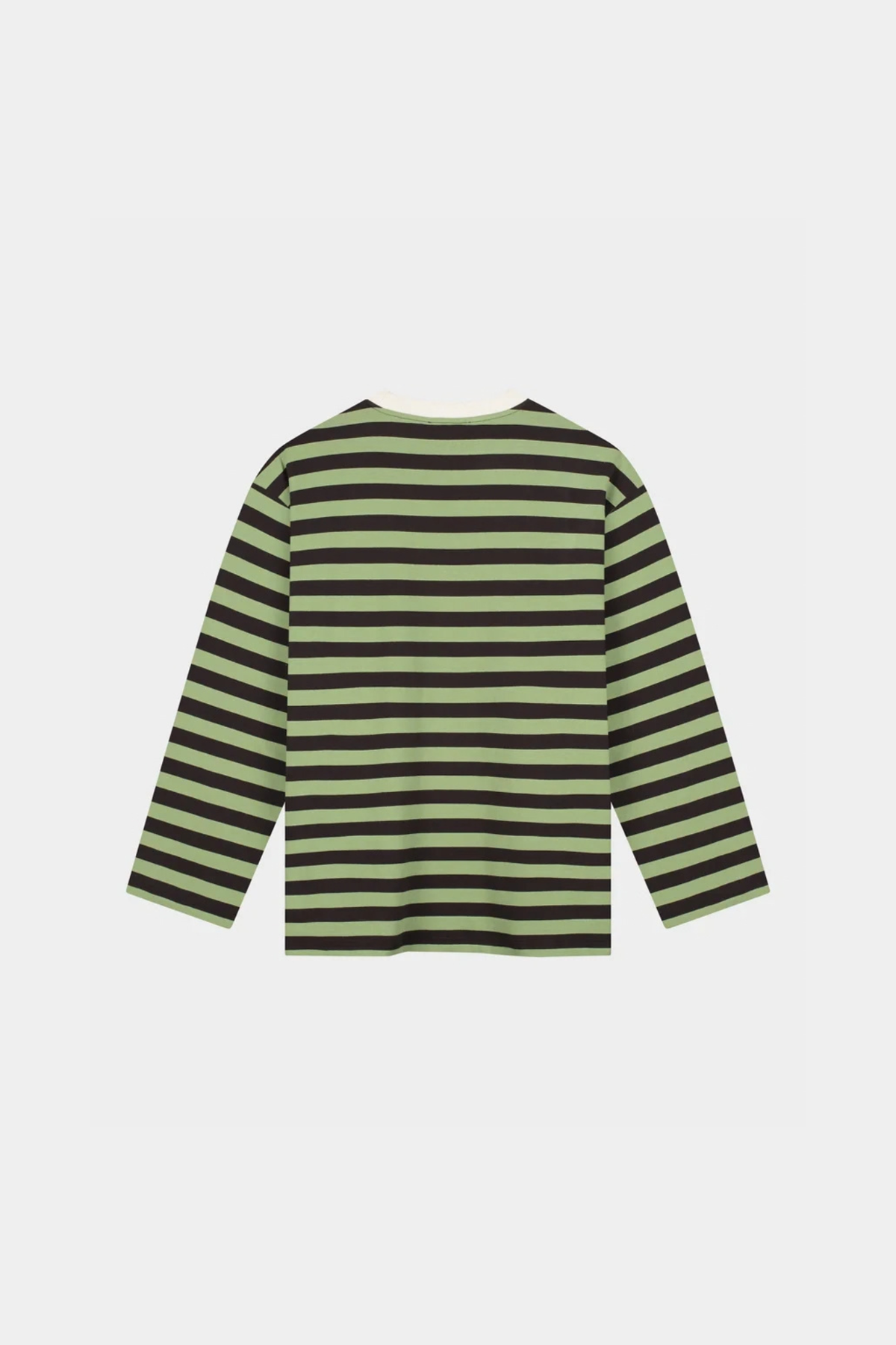 DONNA WIDE SKATE LONGSLEEVE T-SHIRT - GREEN
