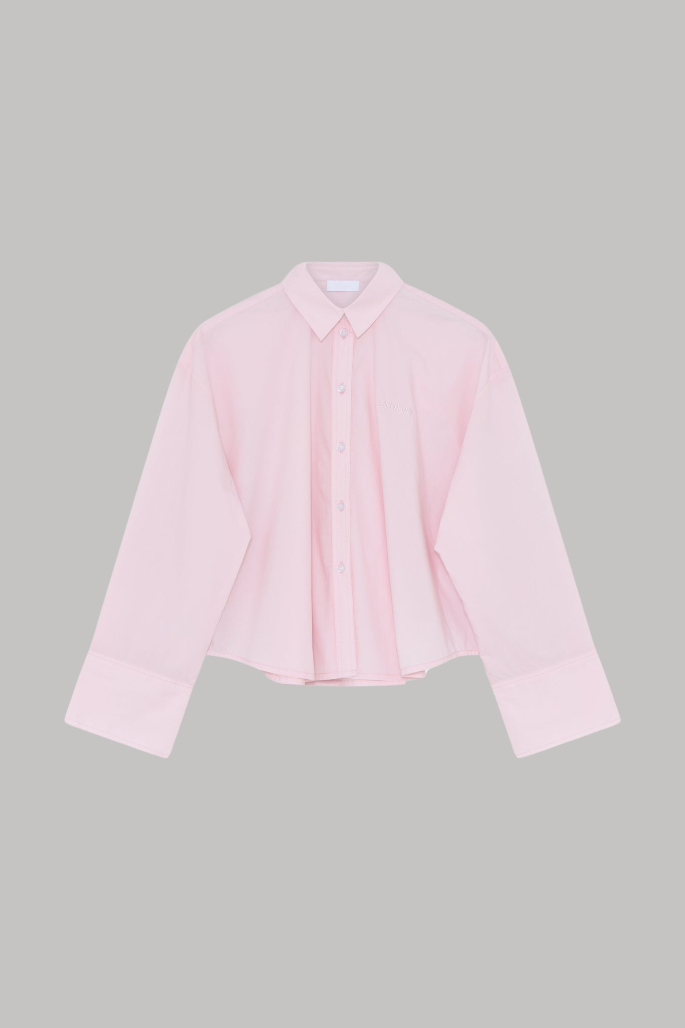 2ND CLARA FINE CRISPY POPLIN - BLUSHING BRIDE