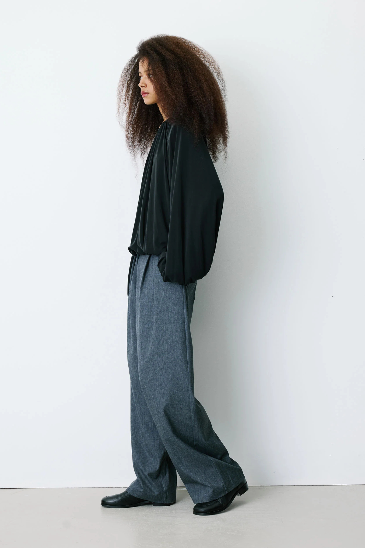 BARBARA BLOUSE - BLACK