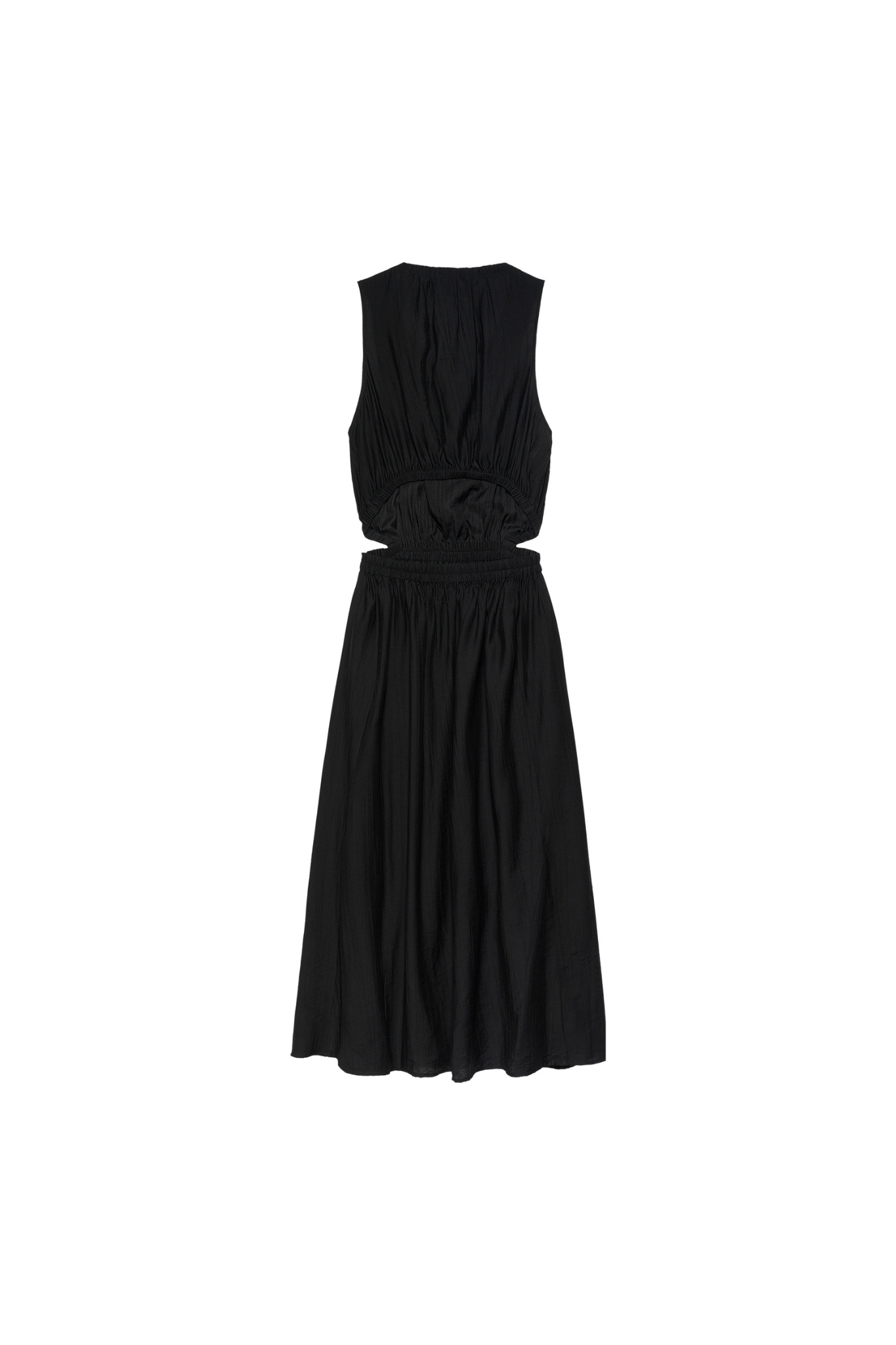 CUT OUT DRESS - BLACK