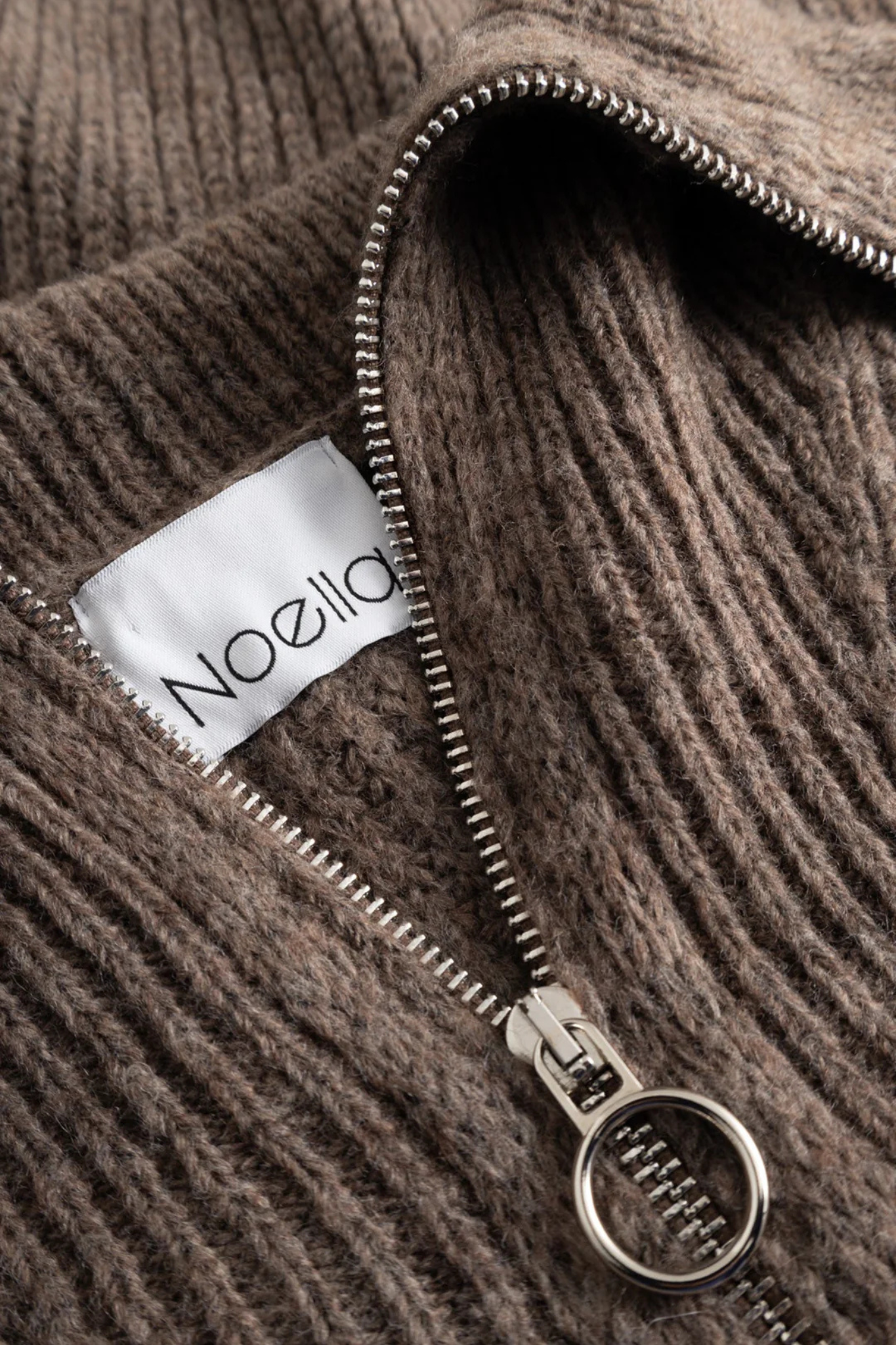 LESIA KNIT - TIMBER WOLF MELANGE