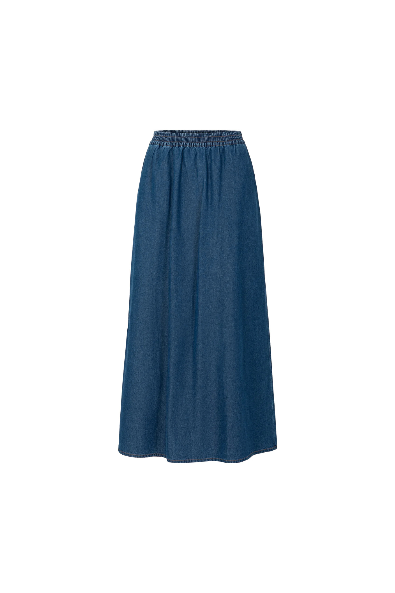 ELLIS DENIM SKIRT - DENIM BLUE