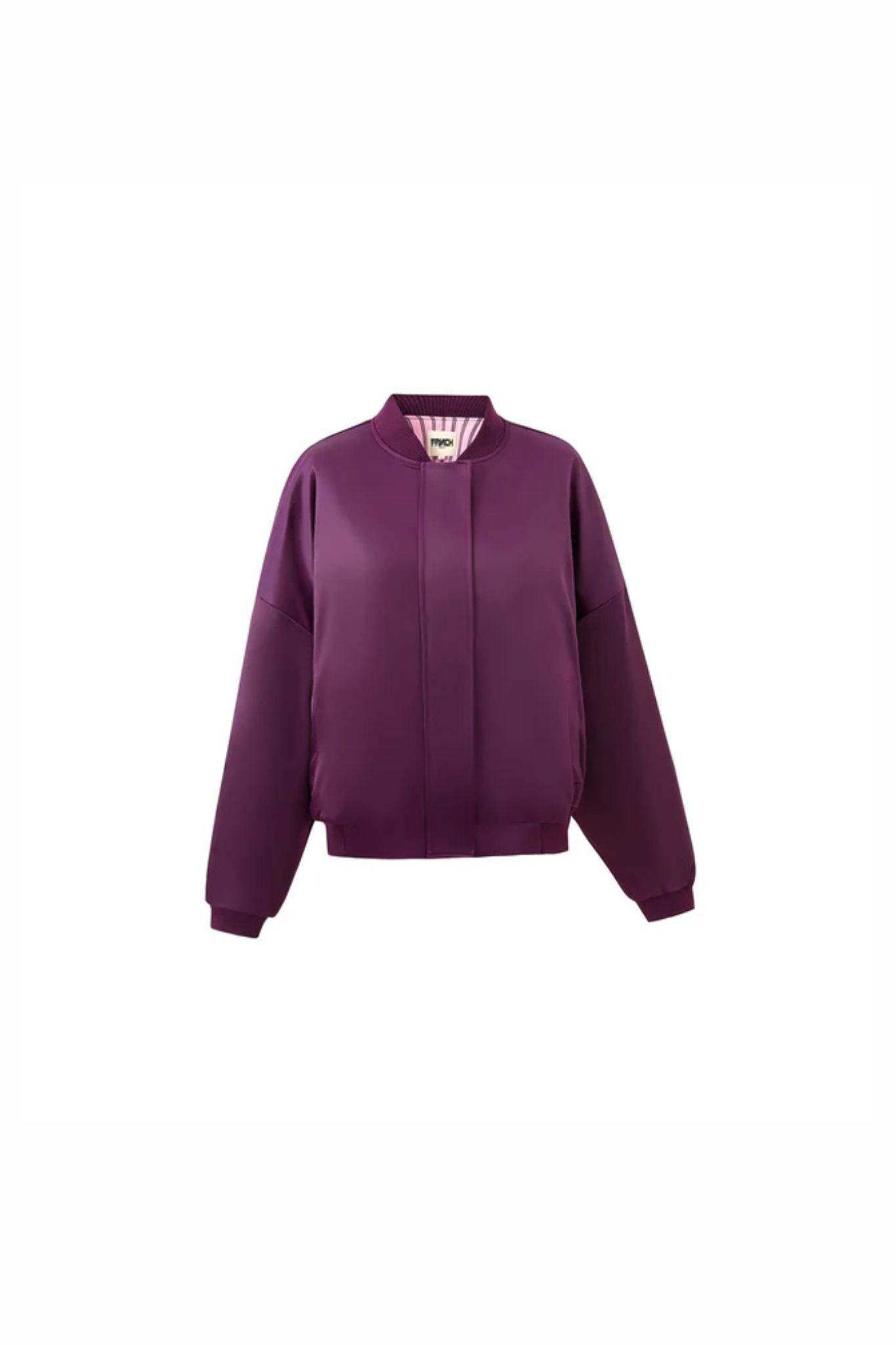 ASSAM BOMBER JACKET - BORDEAUX