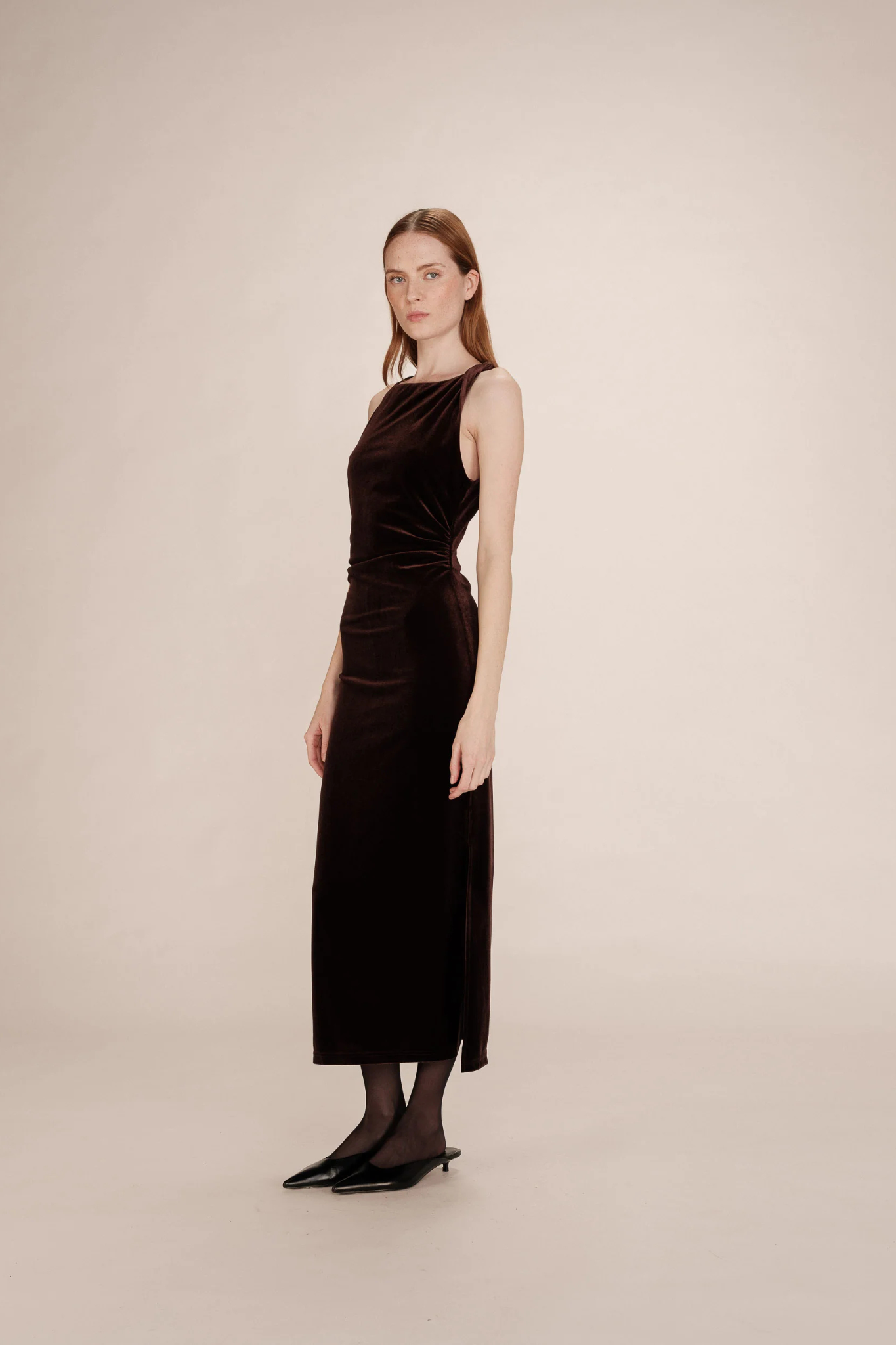 TIVOLI DRESS - CHOCOLAT