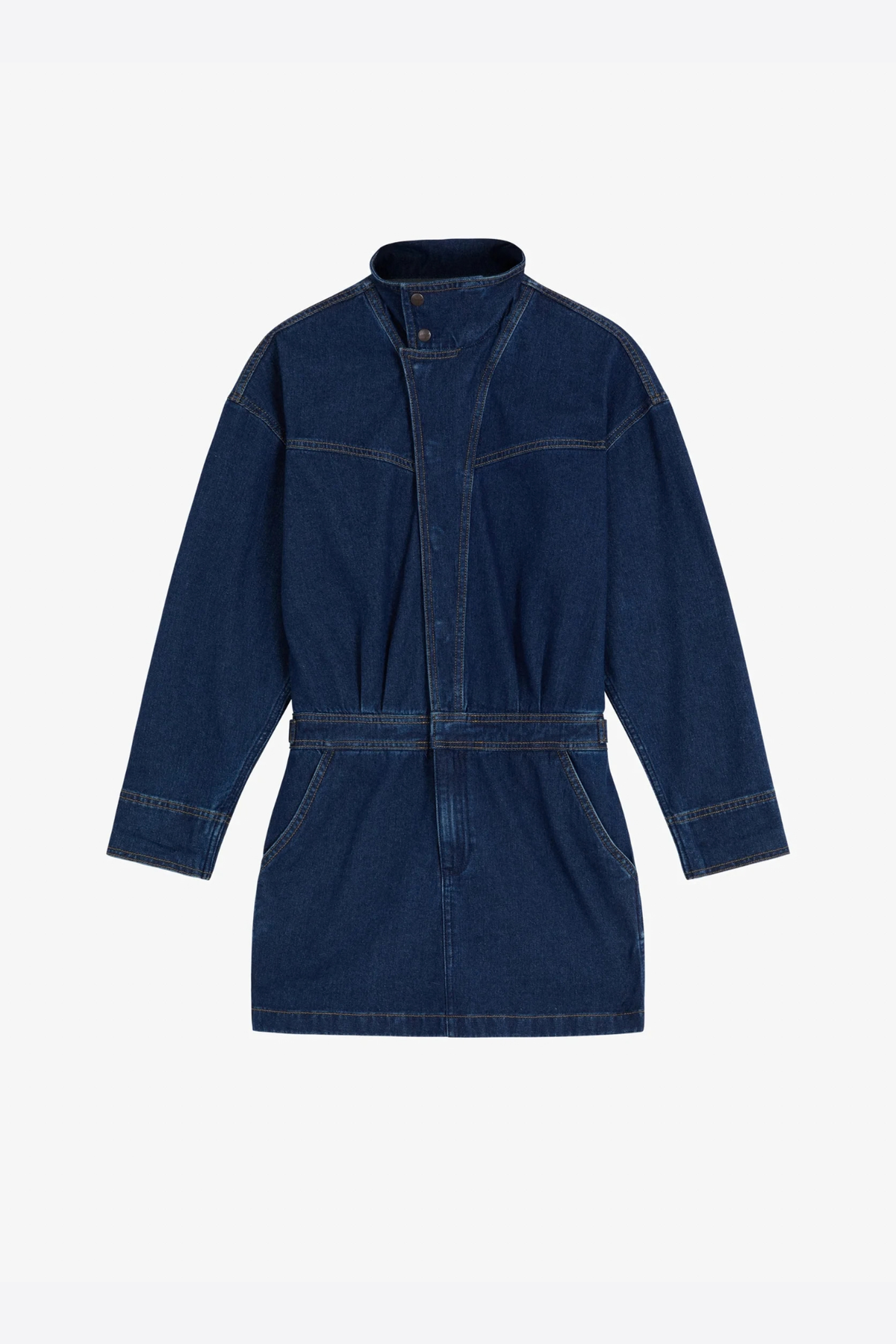 MOTO DRESS - RAWHIDE BLUE