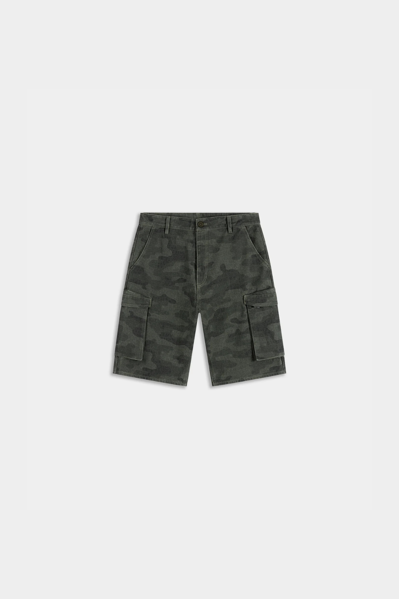 CAMO CARGO SHORTS - AOP