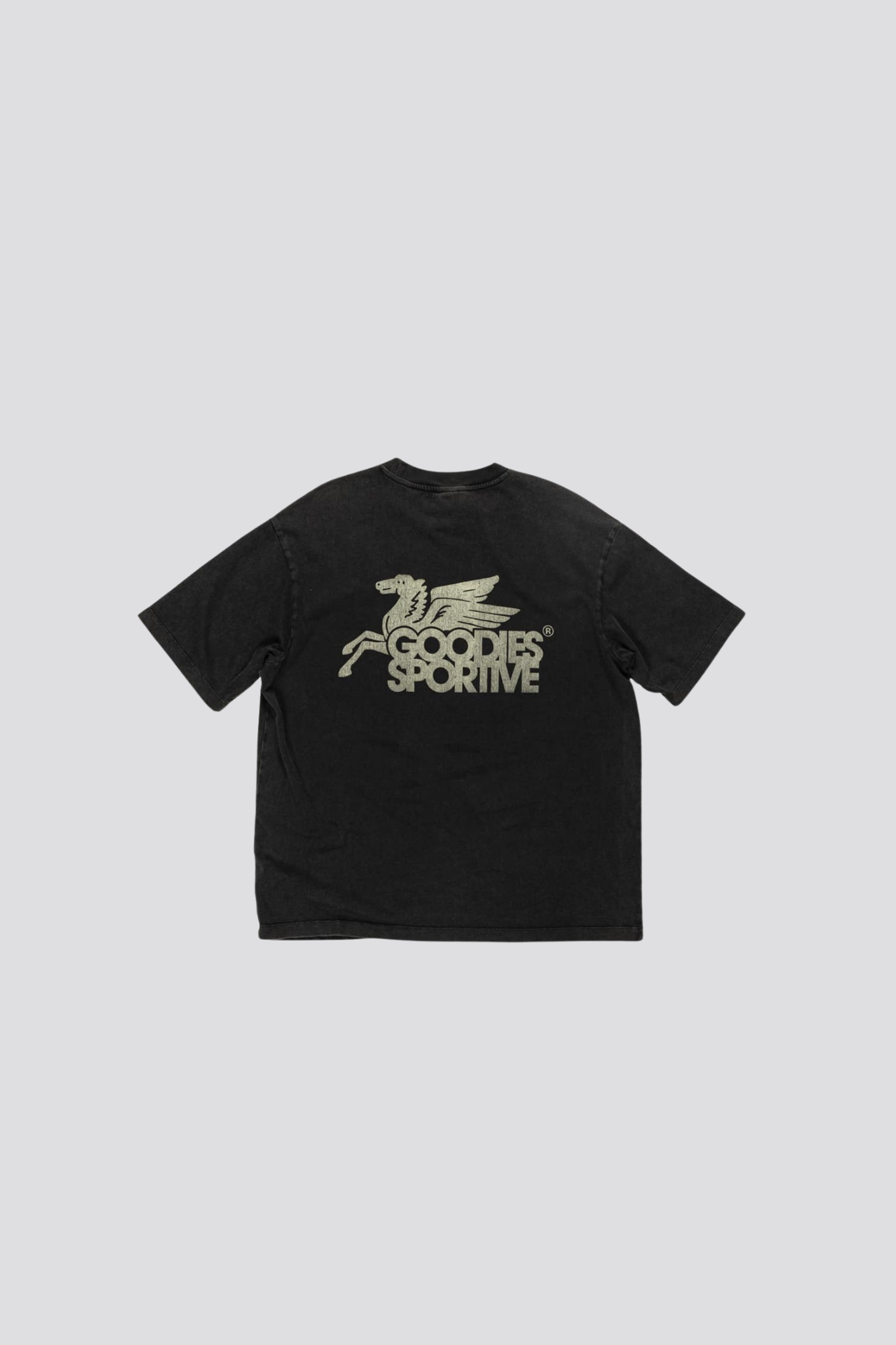 DUSTY PREMIUM PEGASUS T-SHIRT - BLACK