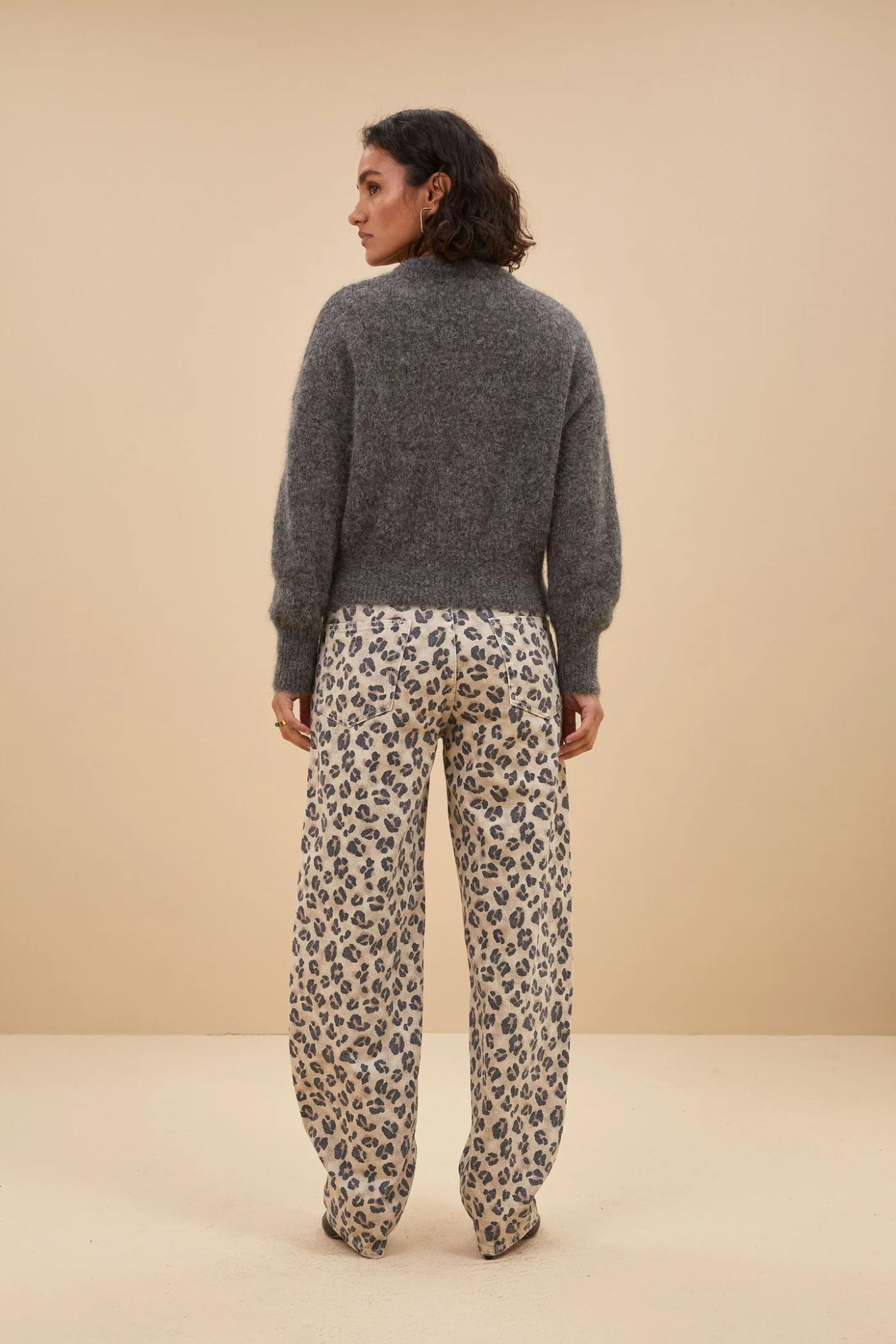 SONNY NATURAL PULLOVER - DARK GREY MELANGE