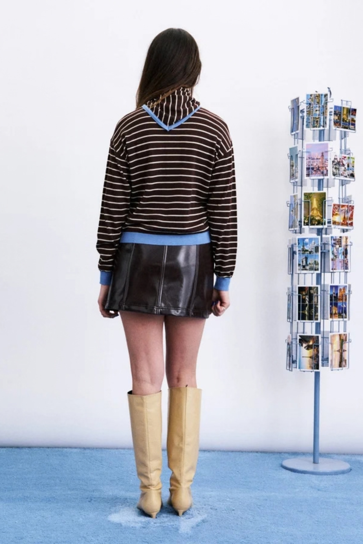 KLIMA SKIRT - CHOCOLAT