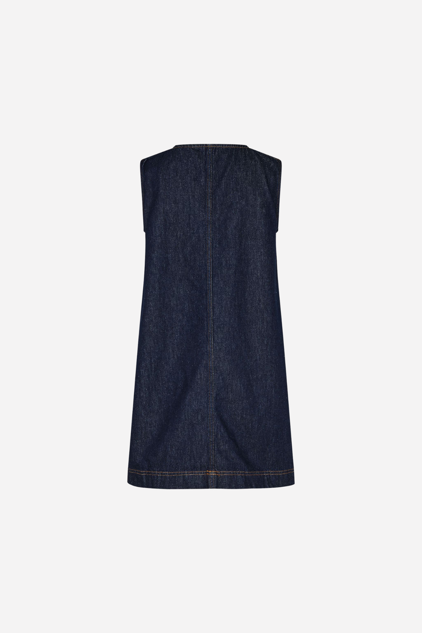 LUCIA SL DRESS - DARK BLUE RINSE