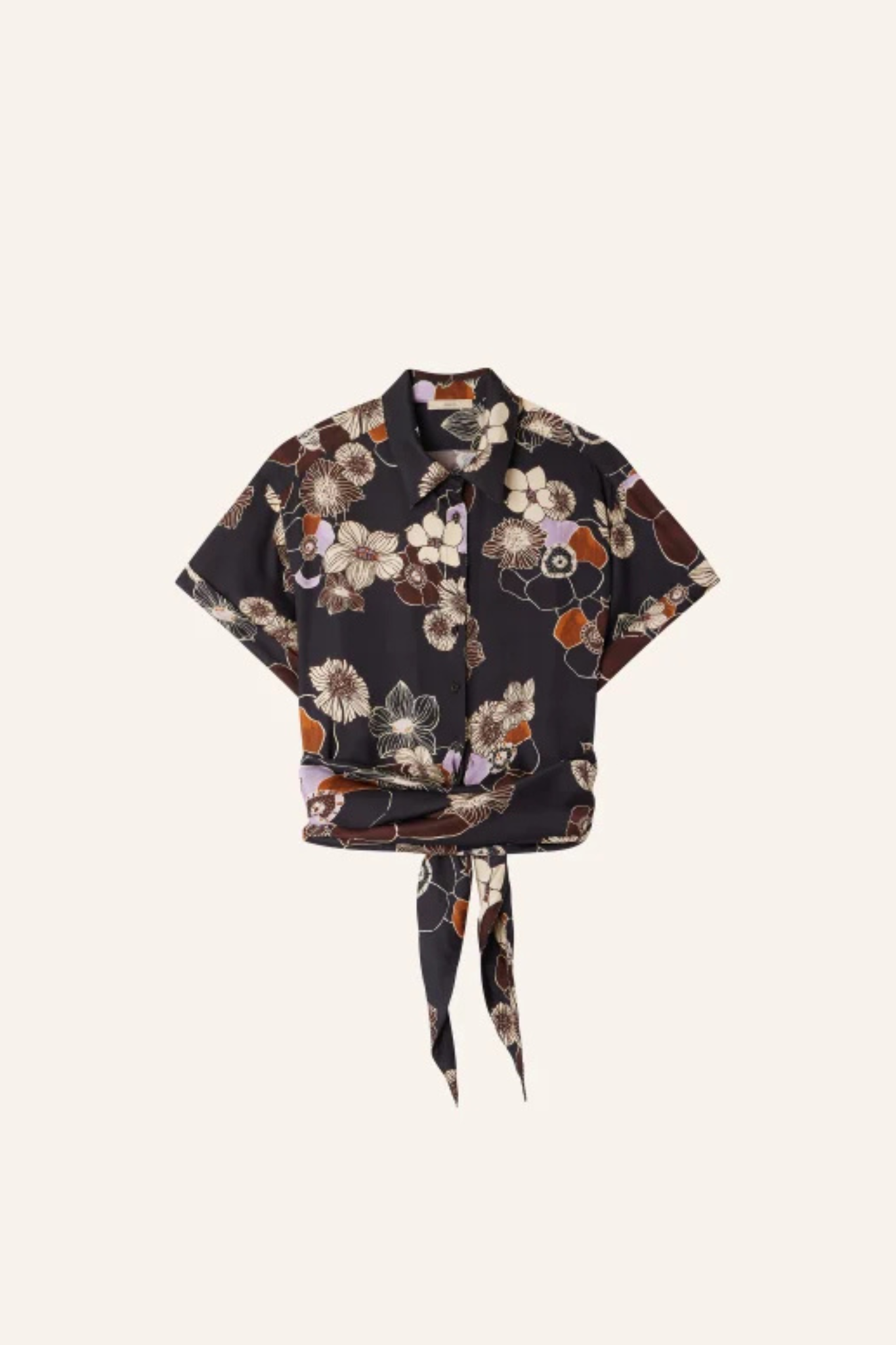 PROCIDA BLOUSE - BLACK HYBIS