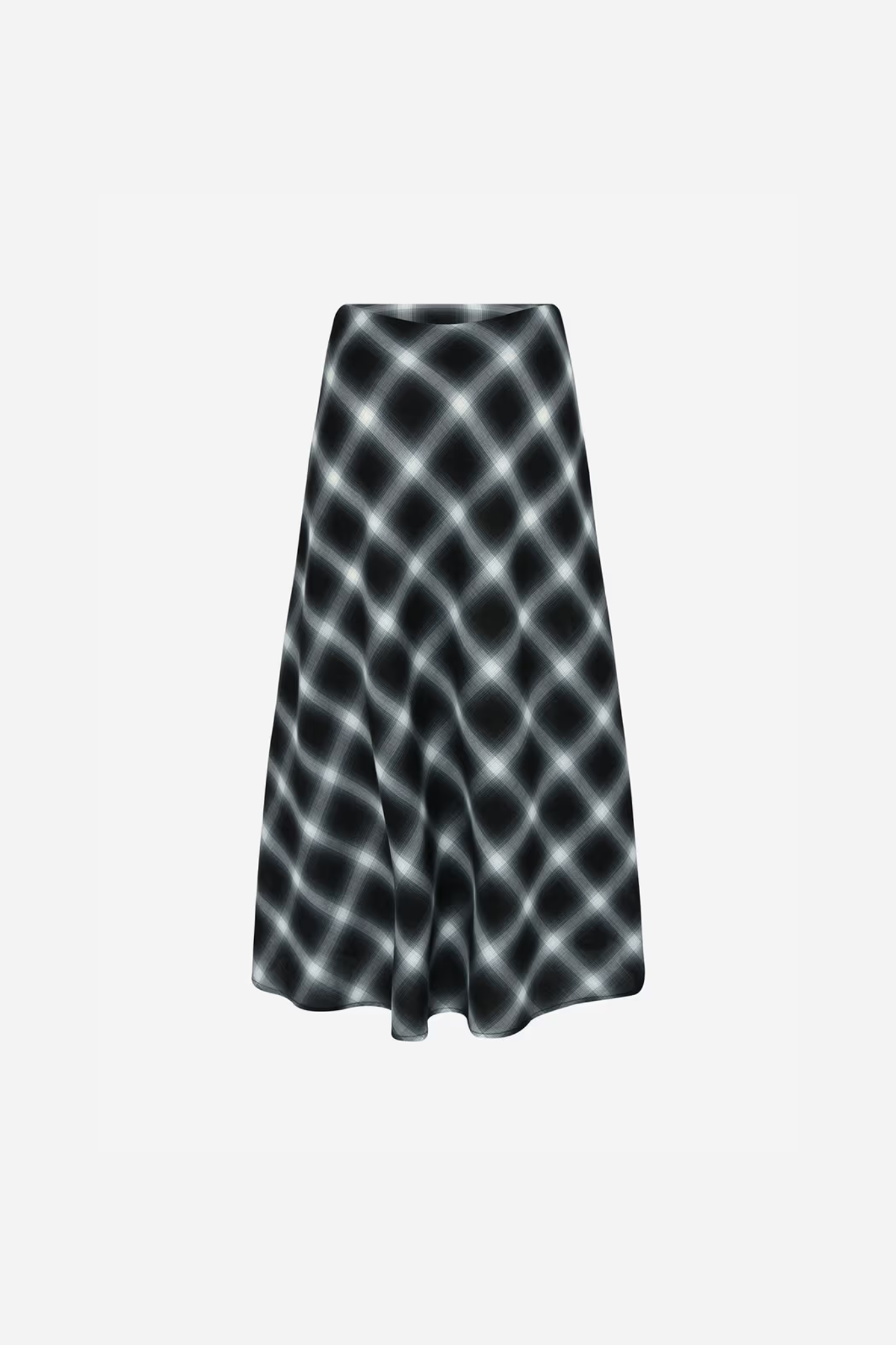LIN SKIRT - NAVY CHECK