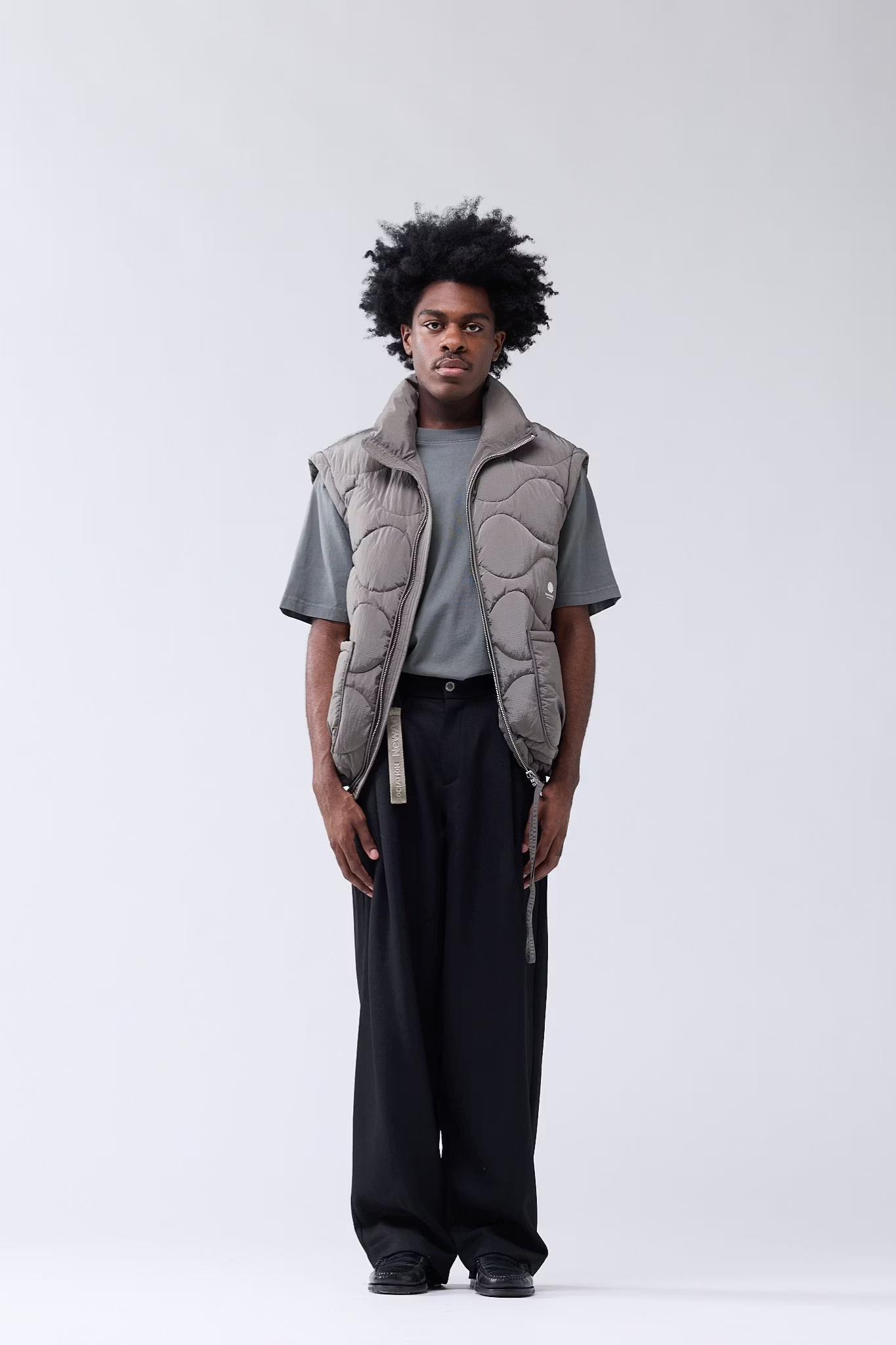 DETACHABLE JACKET - DARK TAUPE
