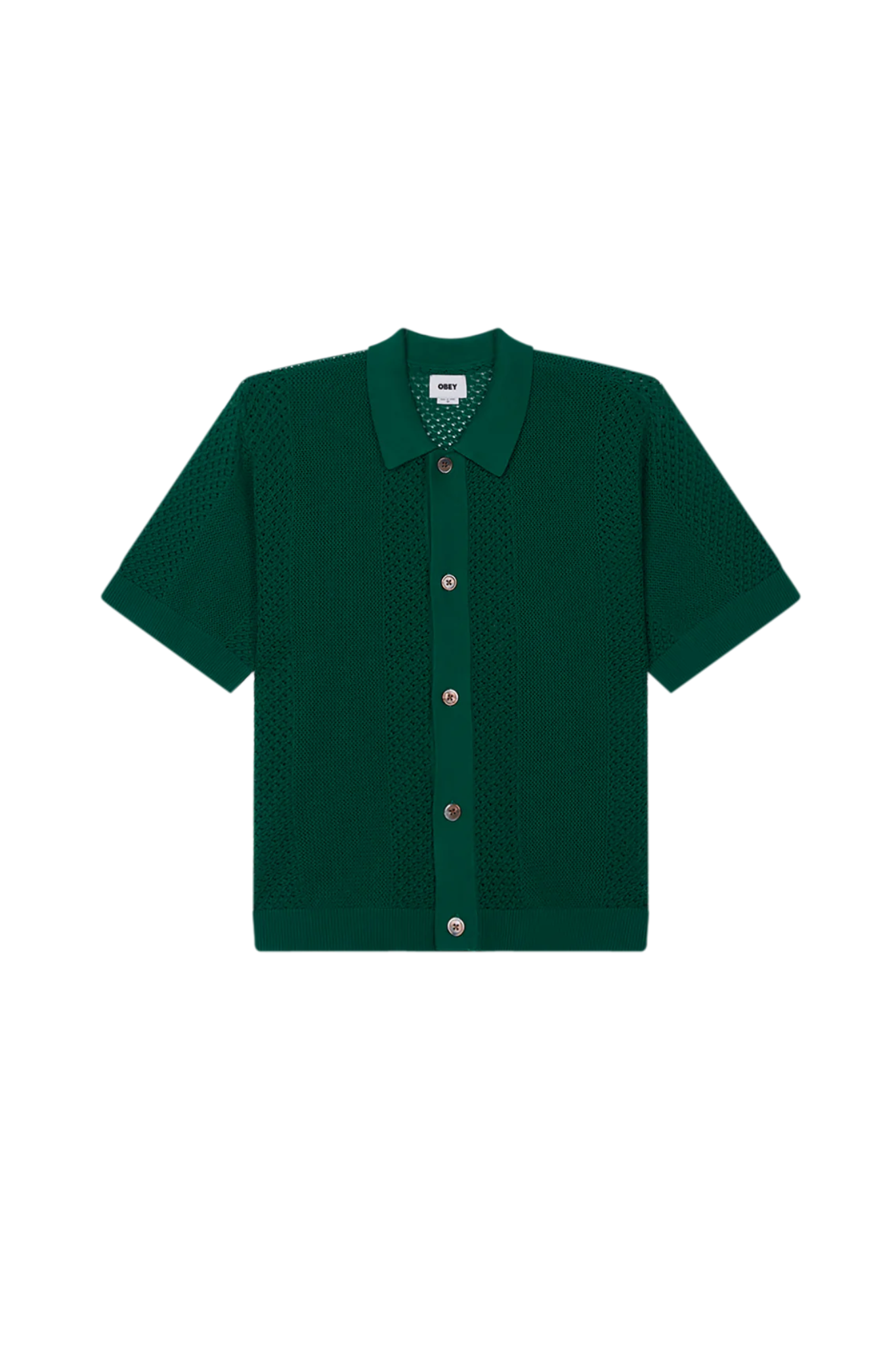 EVAN SWEATER SHIRT - FOREST GREEN