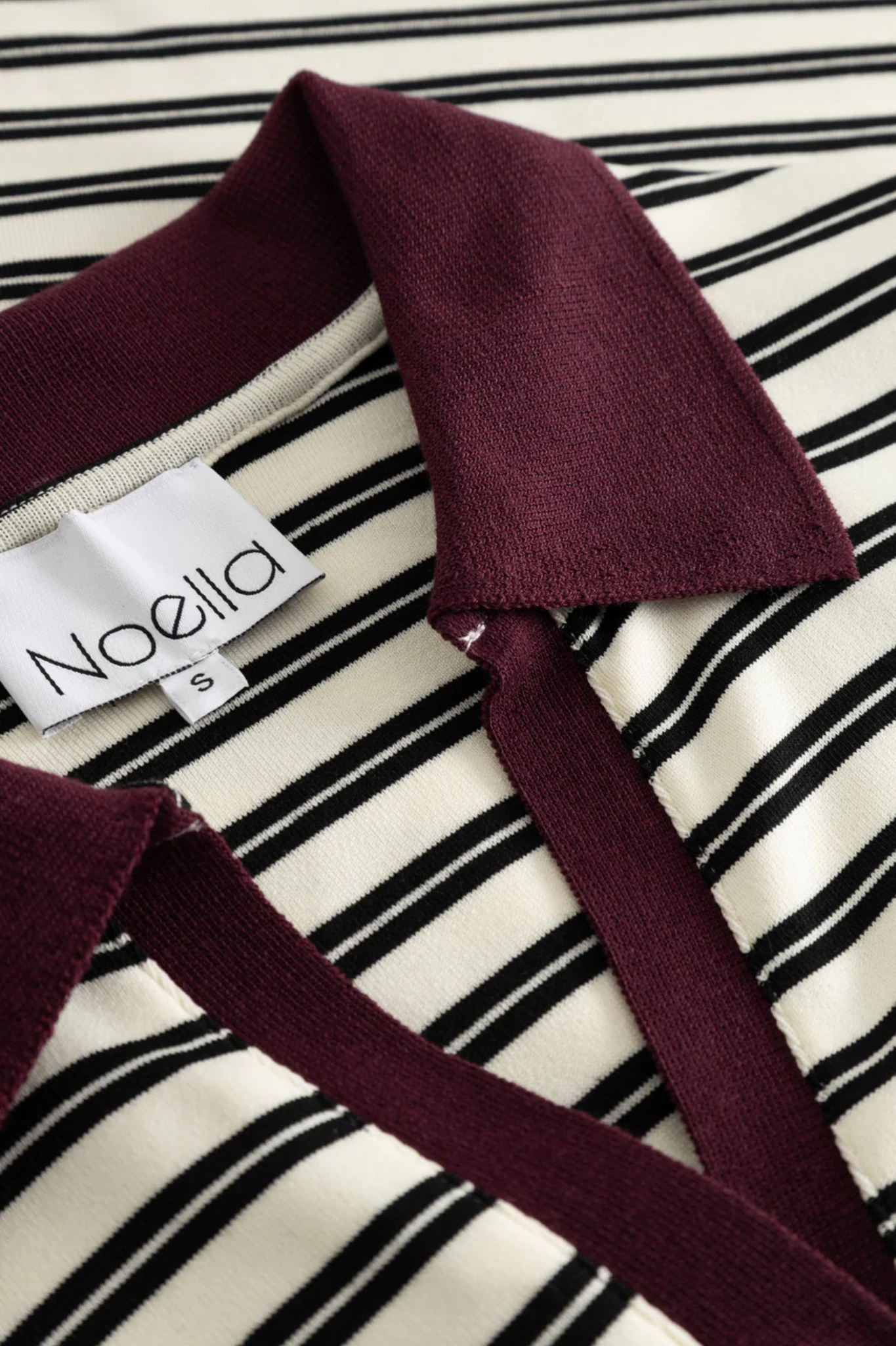 LUANE TOP - CARYLL BLACK STRIPE