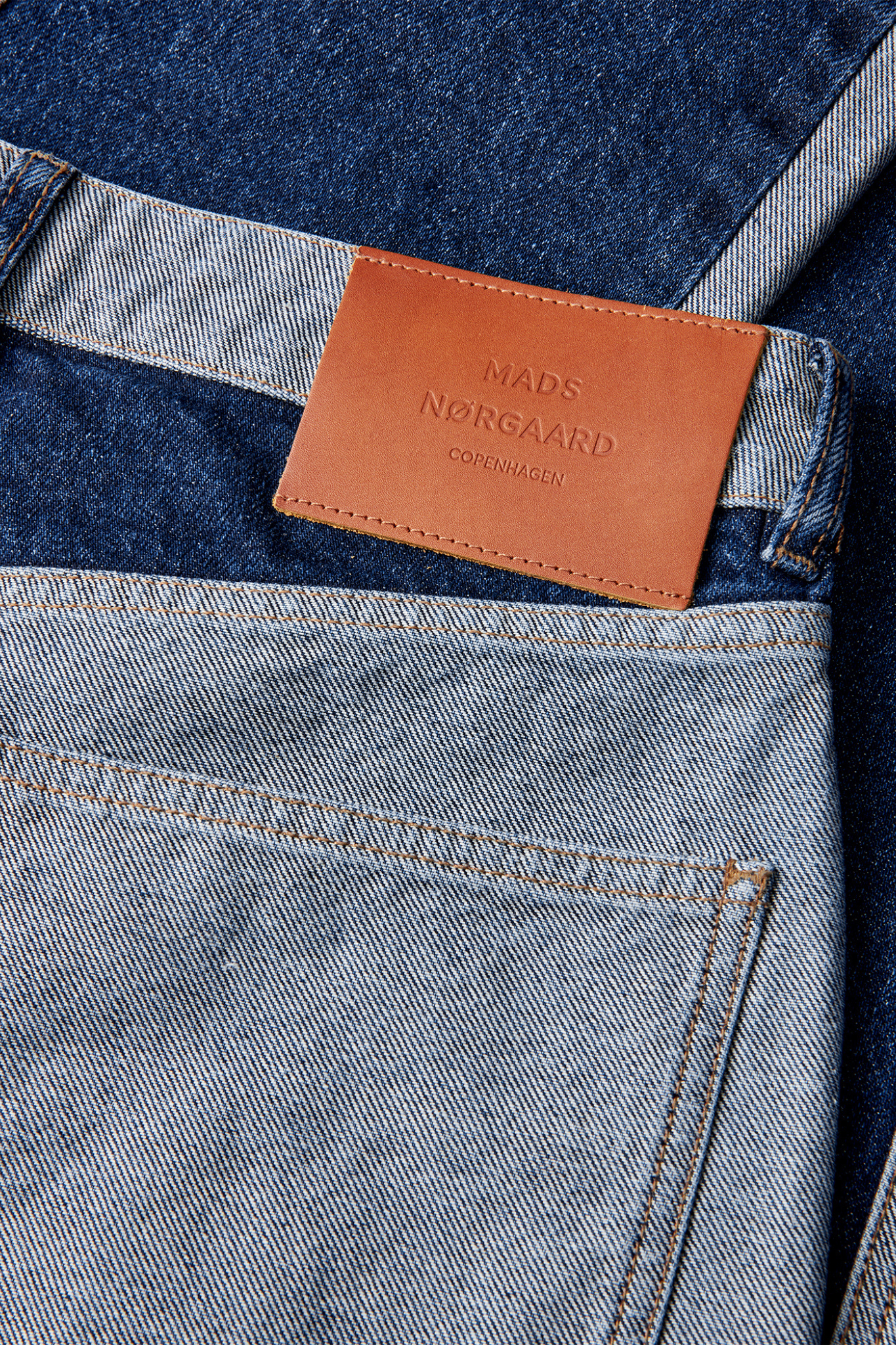 LUKE DENIM CHRISTEL BLOCK JEANS - MID BLUE DENIM