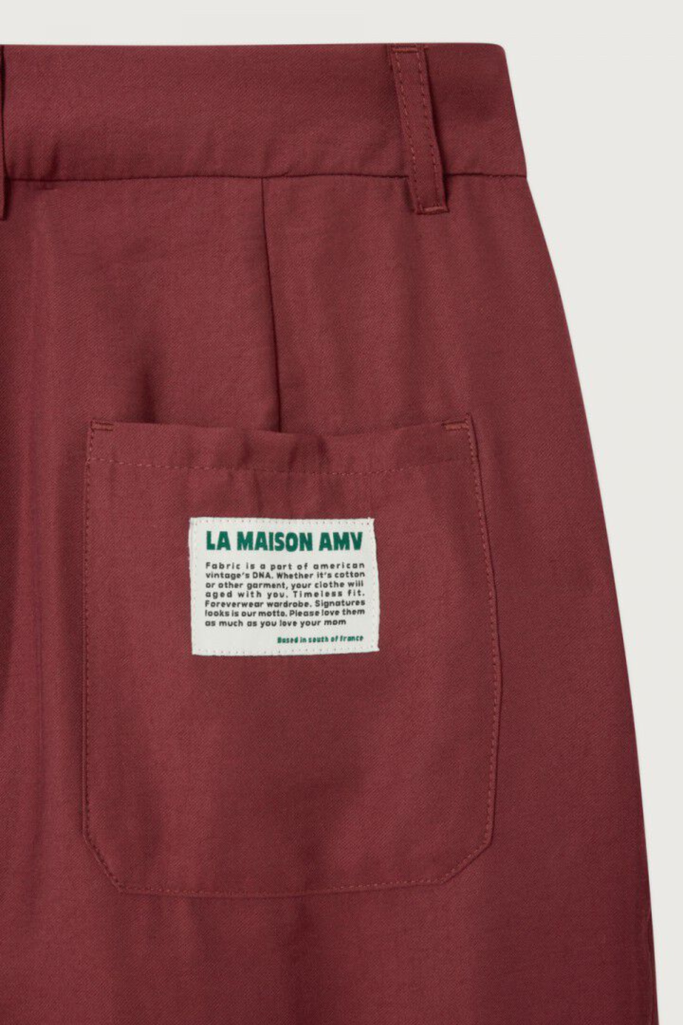LANOW PANTS - CHERRY TREE