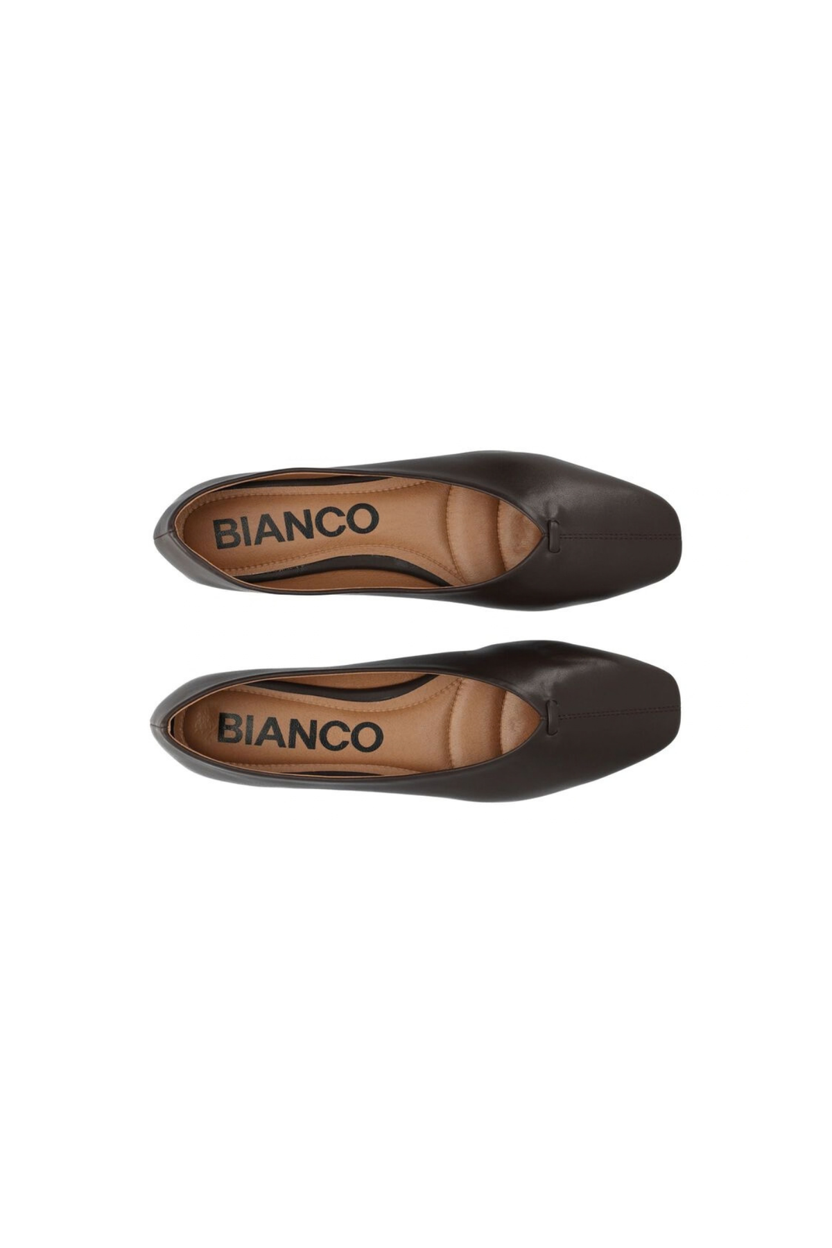 ROSI BALLET FLAT SHOES - BROWN
