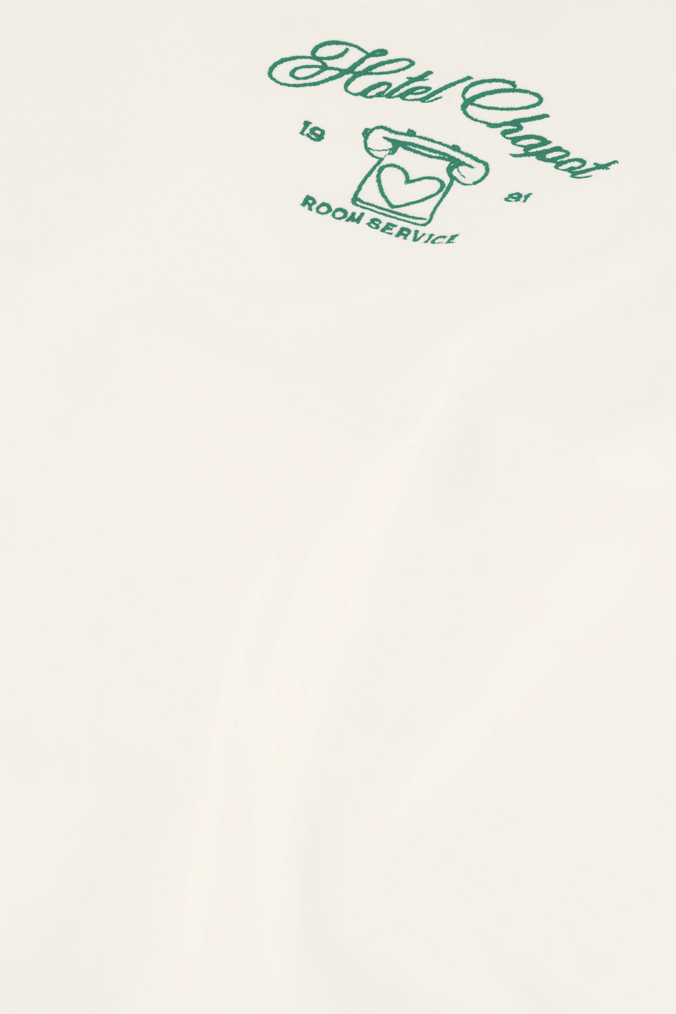 BENJA T-SHIRT - COSY WHITE/GREEN