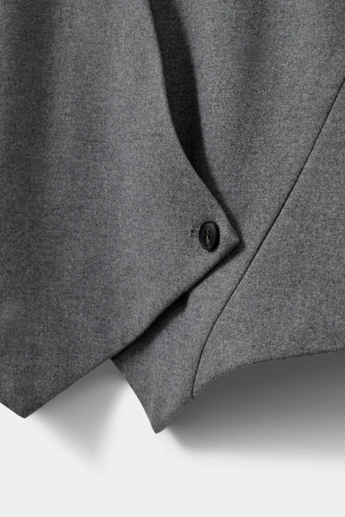 VIRGINIA VEST - GREY MEL
