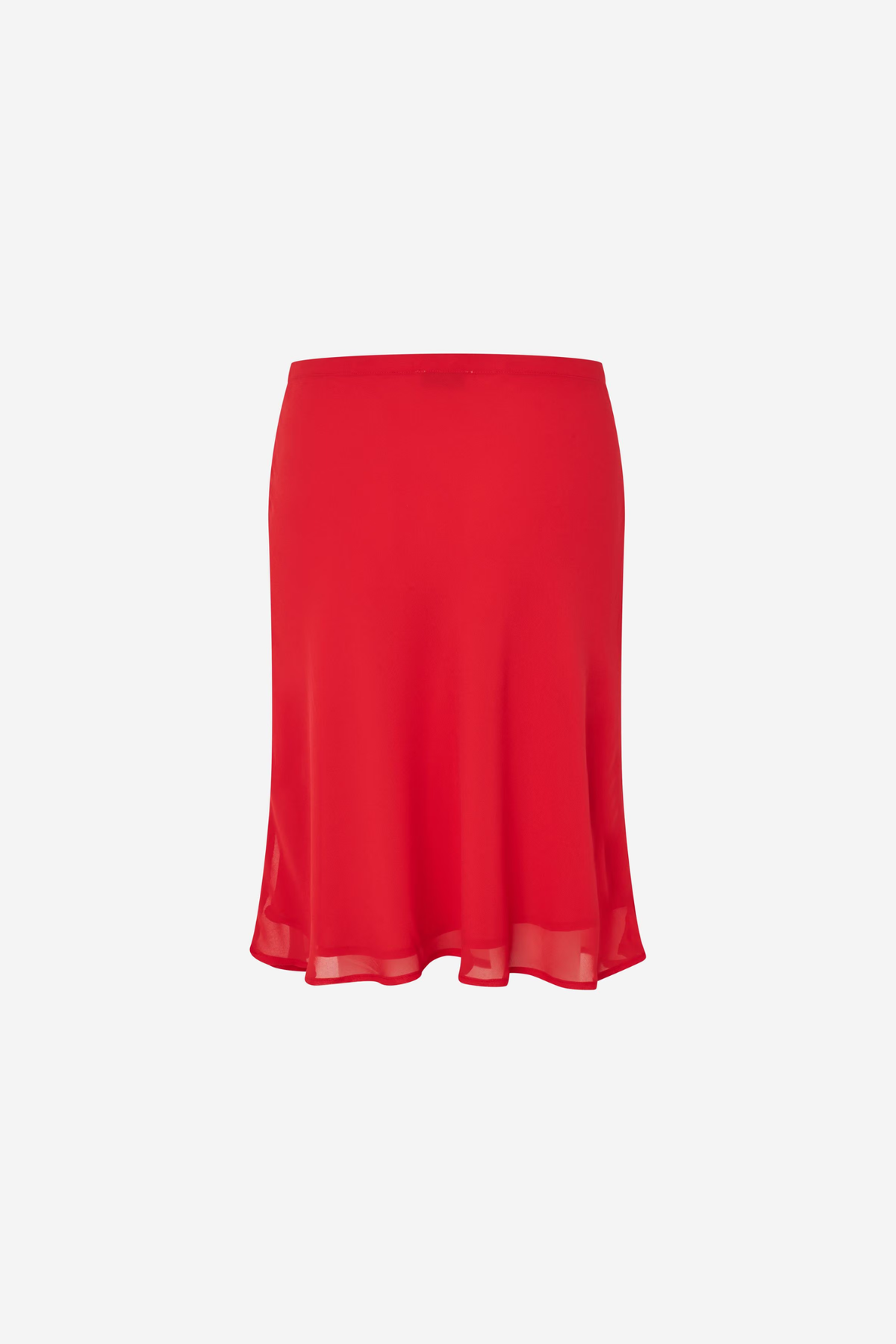 YARSI SKIRT AOP - FIERY RED