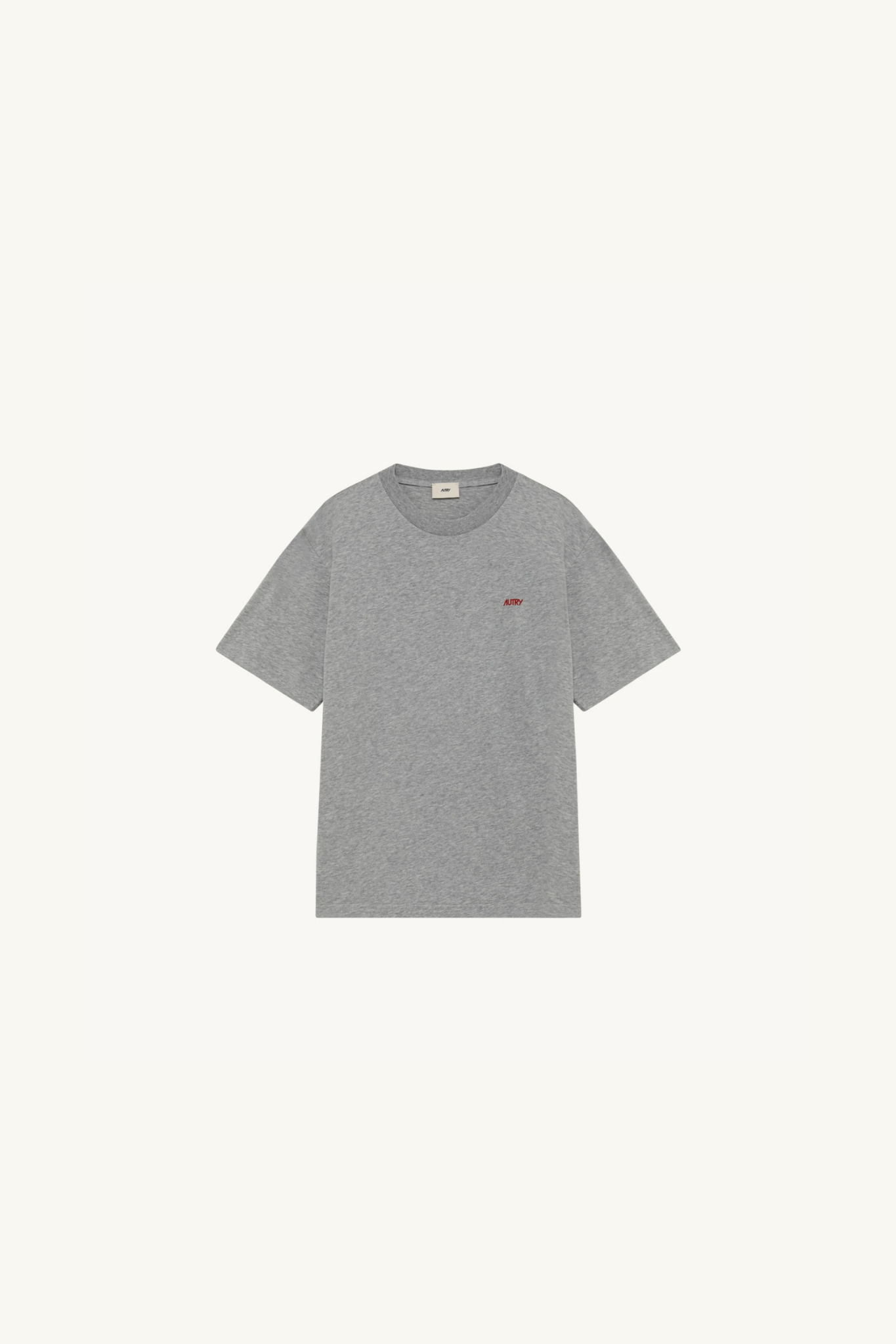 FLAGS BACK GRPHIC T-SHIRT - COTTON DK MEL