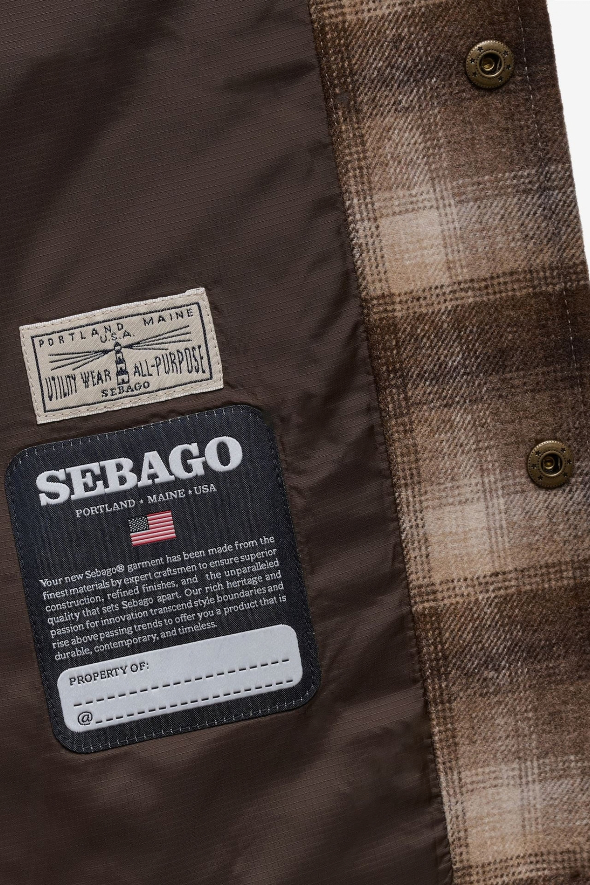 TENDER WOOLCHECK JACKET - WHITE NATURAL-BEIGE-BROWN