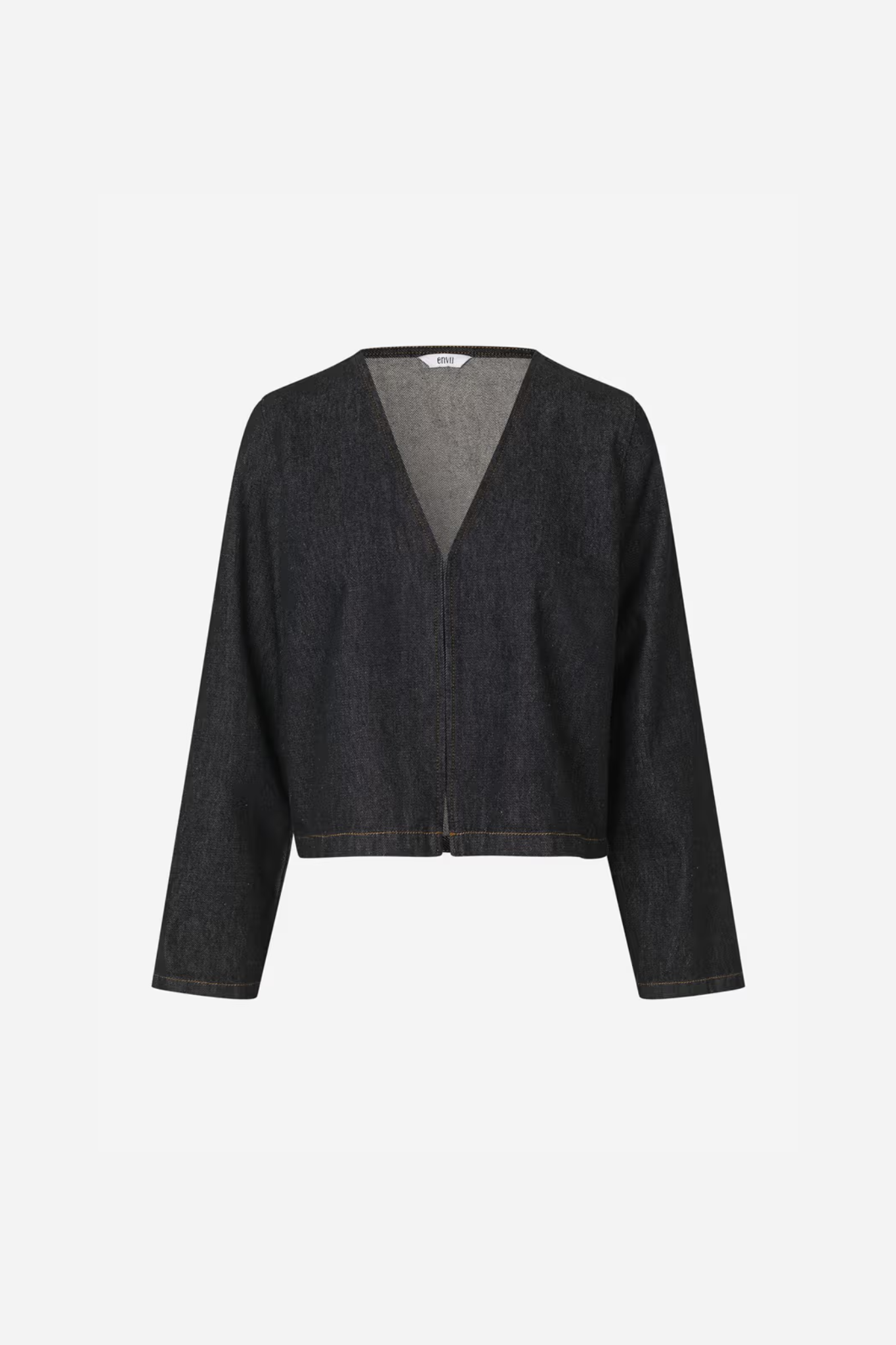 BROOKLYN LS TOP - BLACK RINSE