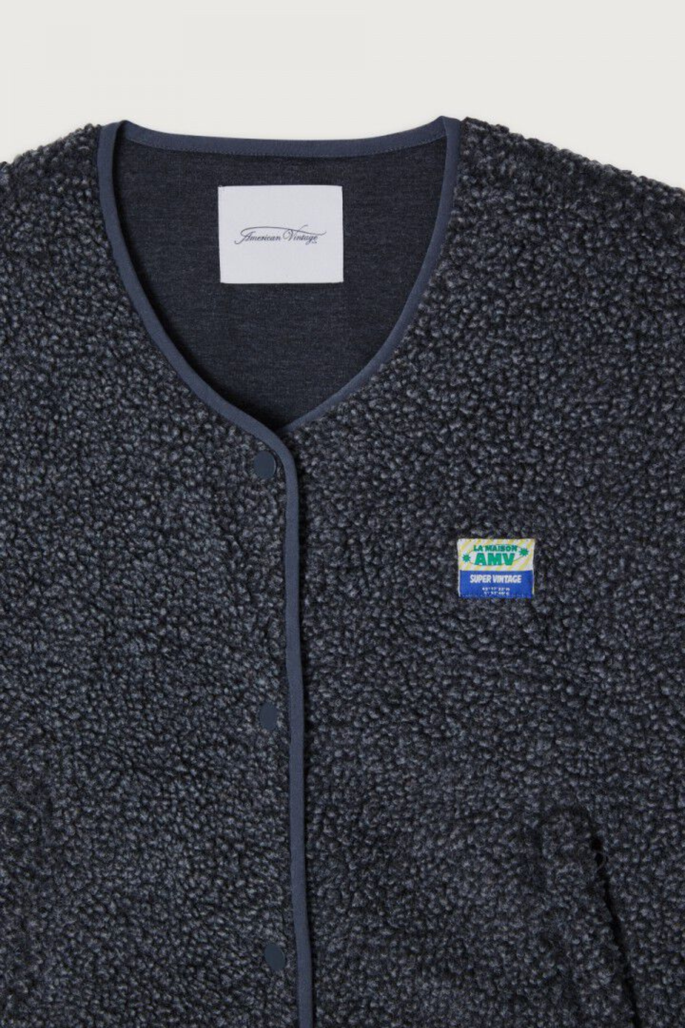 HOKTOWN SLEEVELEES JACKET - CHARCOAL MELANGE