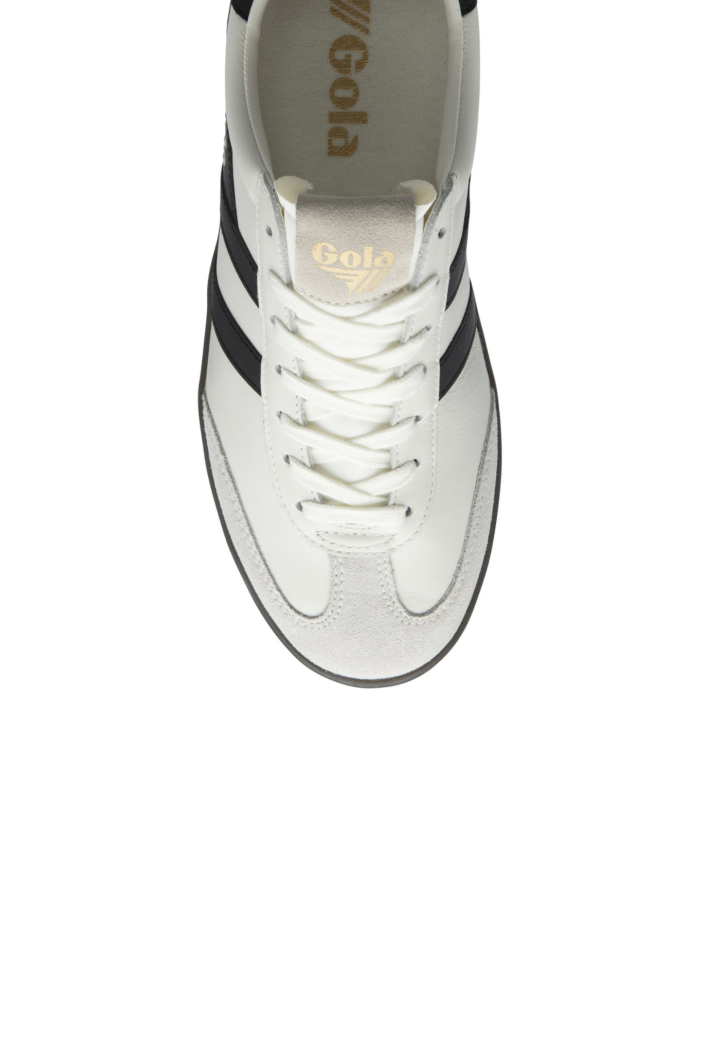CYCLONE LEATHER SNEAKERS WOMEN - WHITE/BLACK/DARK GUM