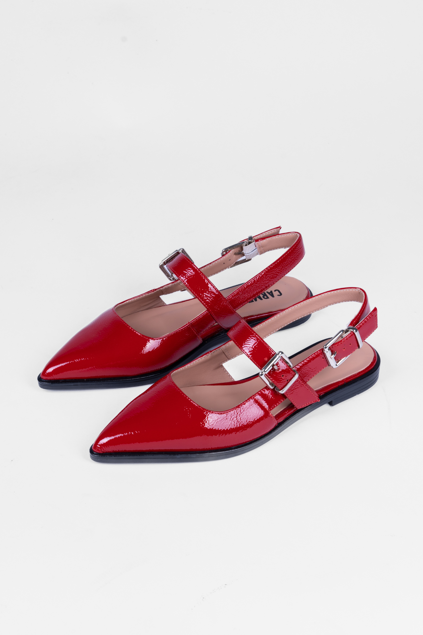 SWAY BUCKLE SHOES - CREMISI