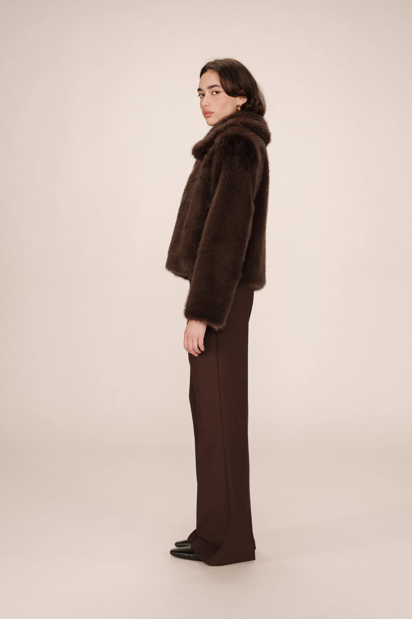 SHONNA COAT - CHOCOLAT