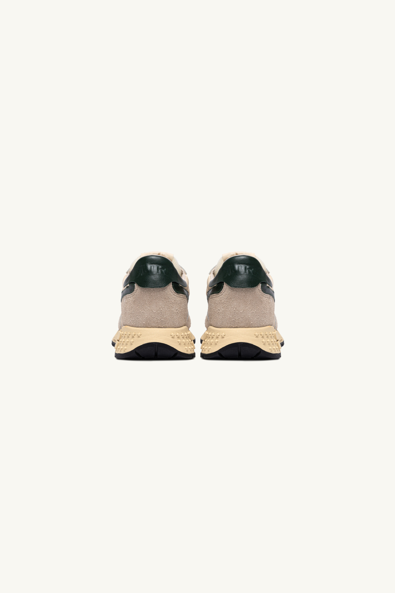WWLM-UT26 - REELWIND LOW MEN SNEAKERS - SUEDE/NET ECRU/MOUNT