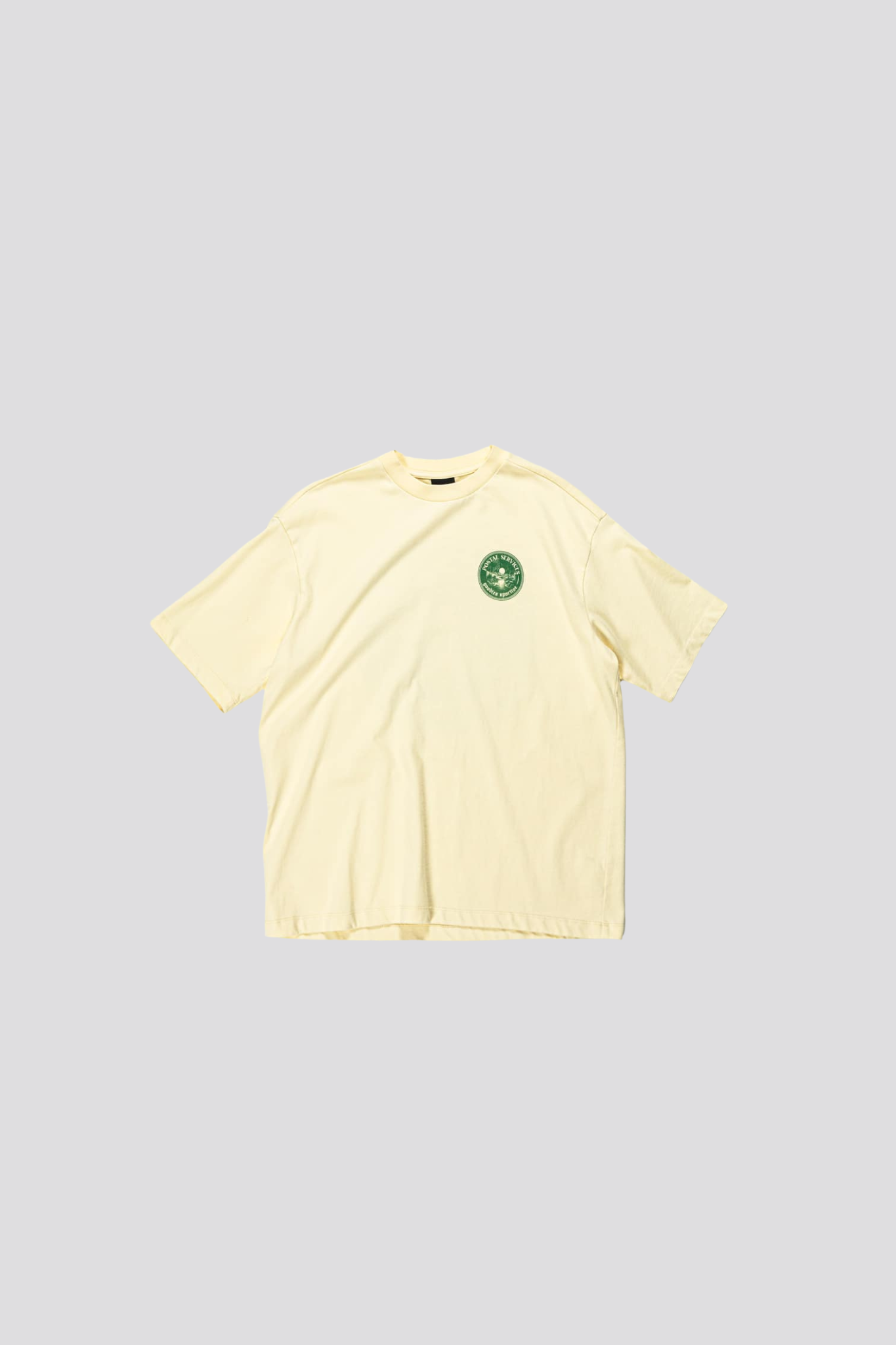 VINTAGE POSTAL SERVICE T-SHIRT - BUTTER