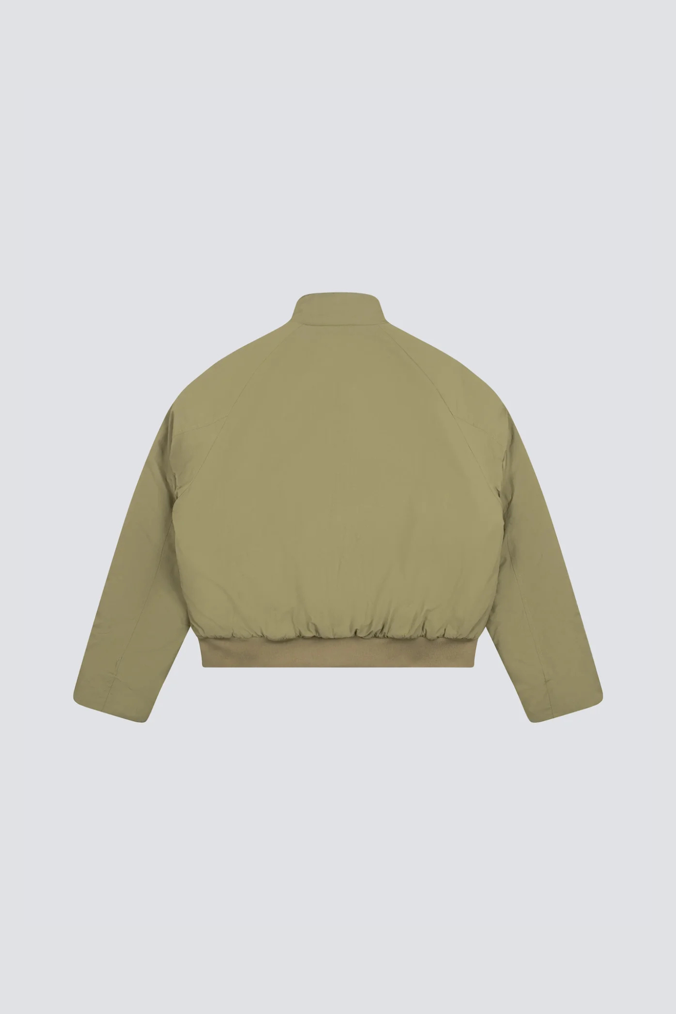 EMBLEM PATCH PADDED JACKET - GREEN