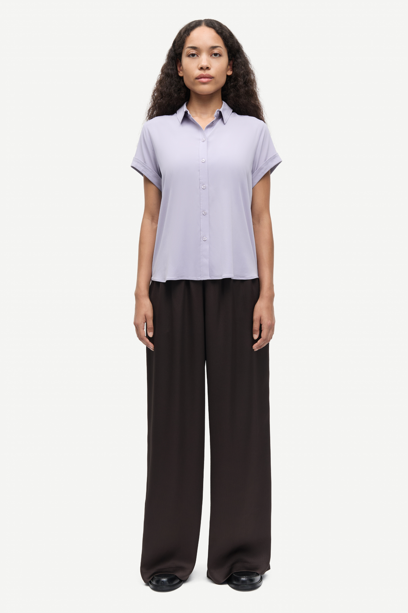 HELENA TROUSERS - BLACK COFFEE