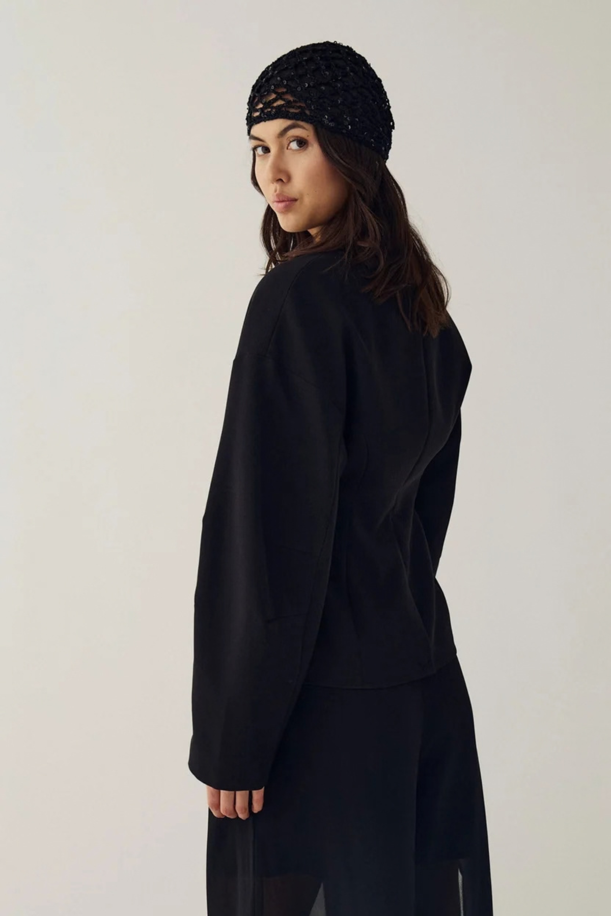 MALLIE BLAZER - BLACK