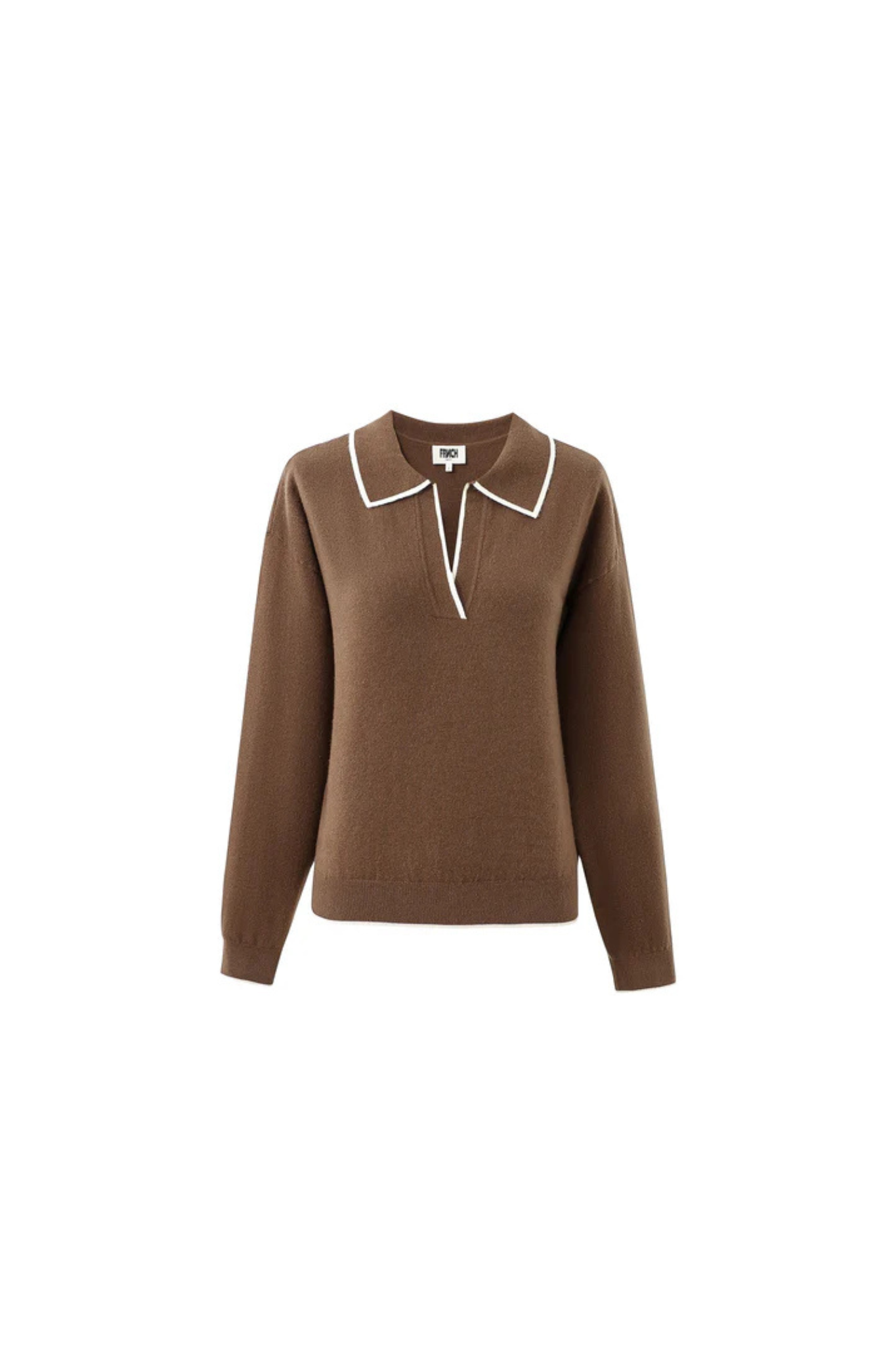 TRIOLET PULLOVER - ICE BROWN