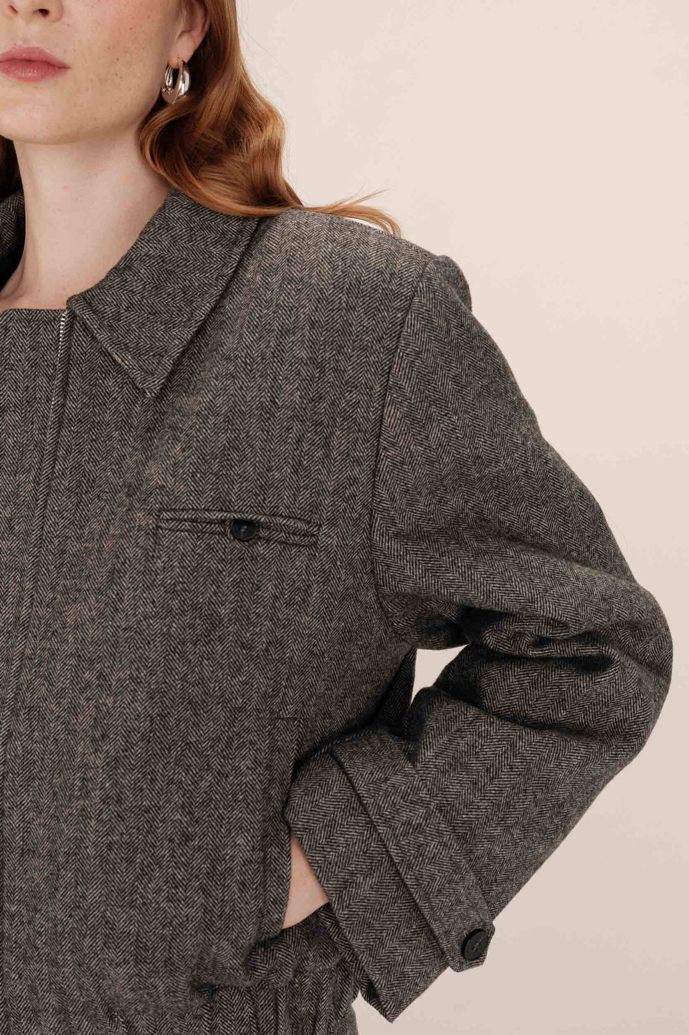 TIFFANY JACKET - ANTHRACITE