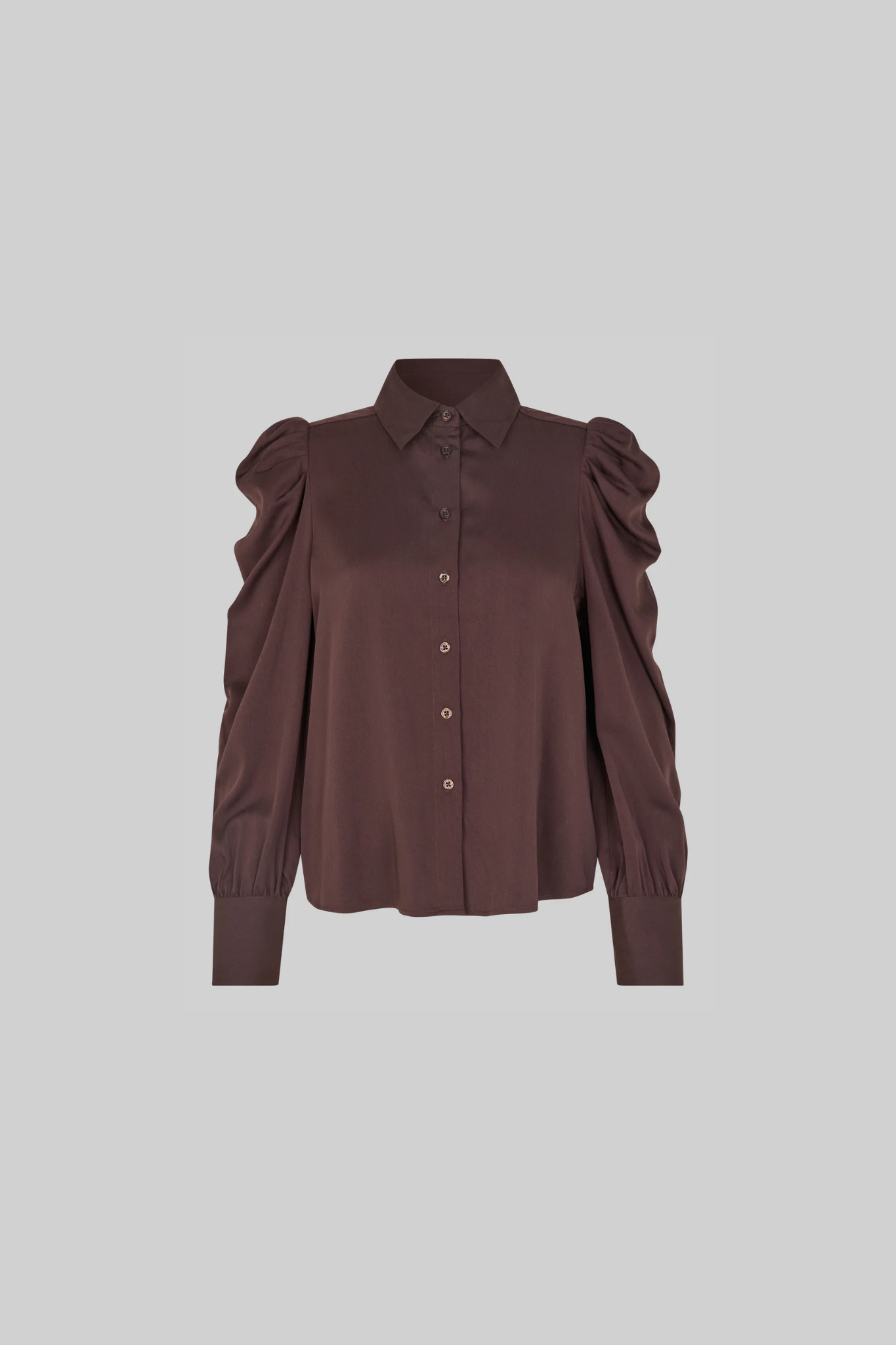 SAMANTA SHIRT - CHOCOLATE PLUM