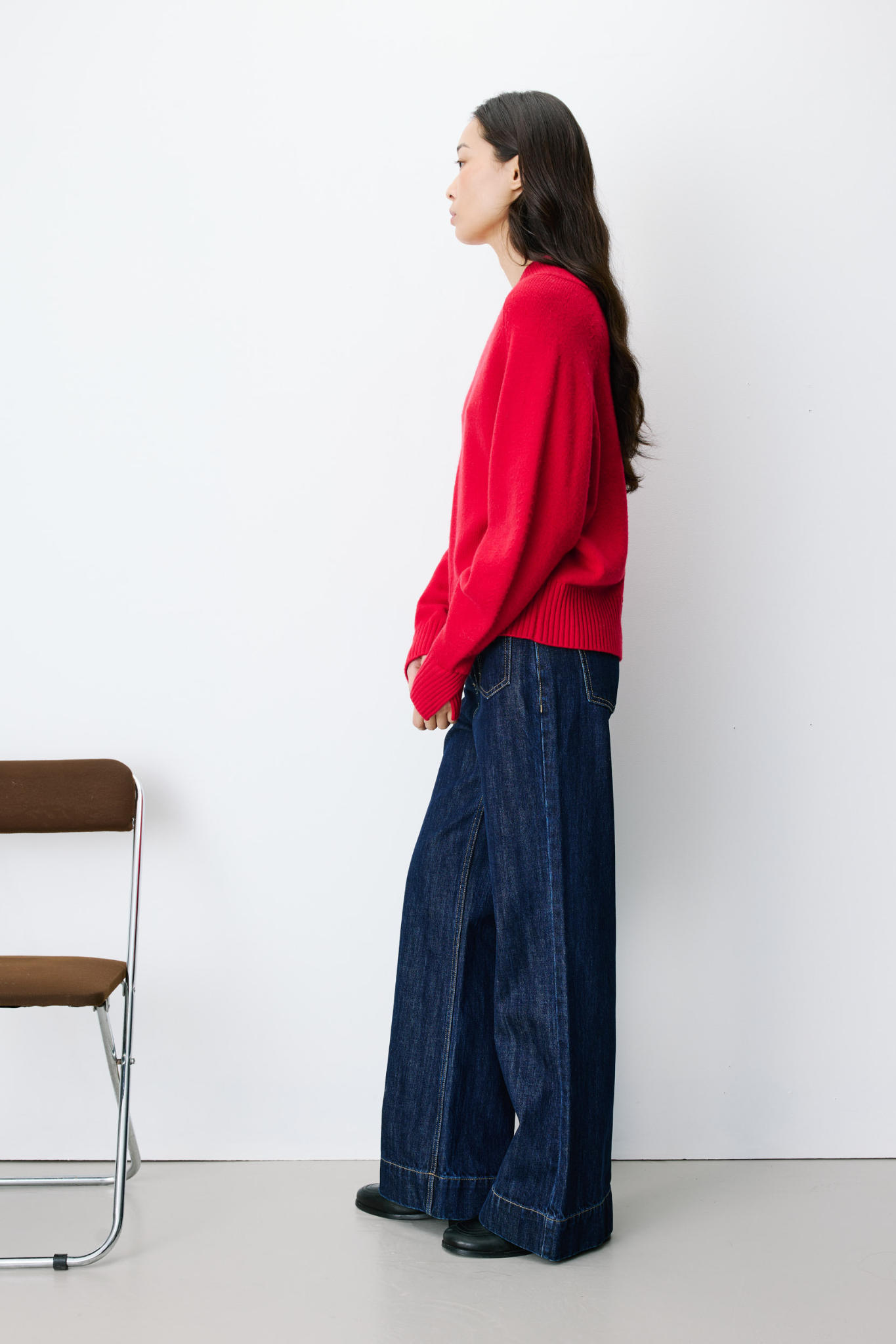 ALDEN PULLOVER - RED