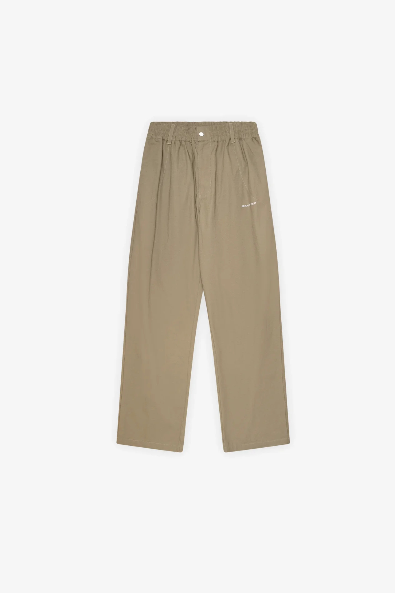 RIPSTOP TEXT LOGO PANTS - OLIVE GREEN