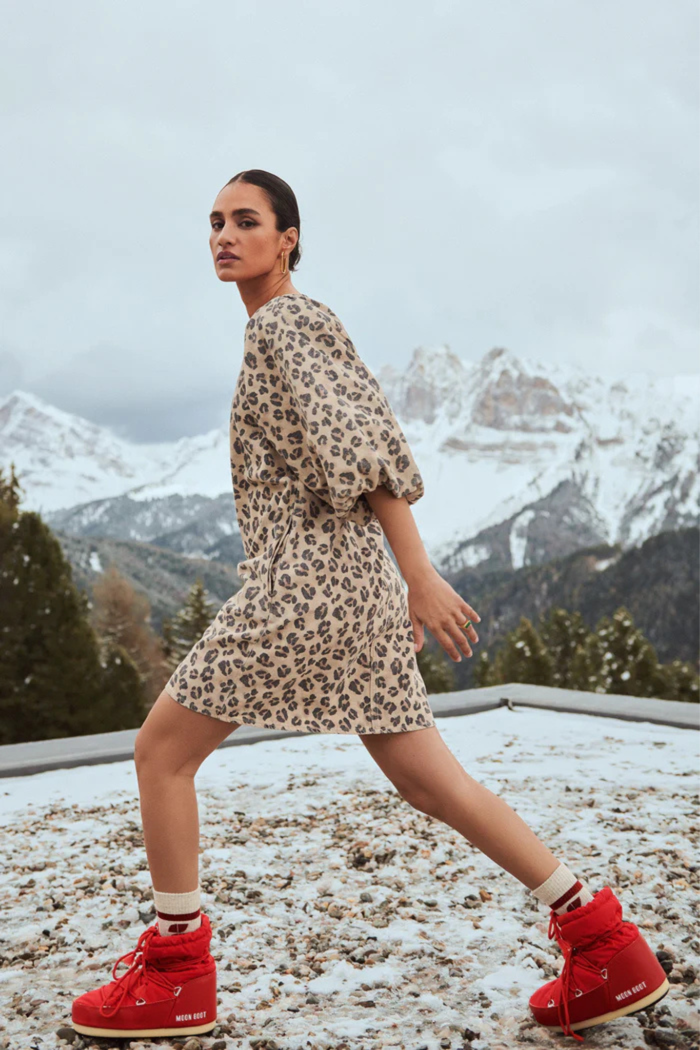 ZASU CHEETAH DRESS - CHEETAH PRINT