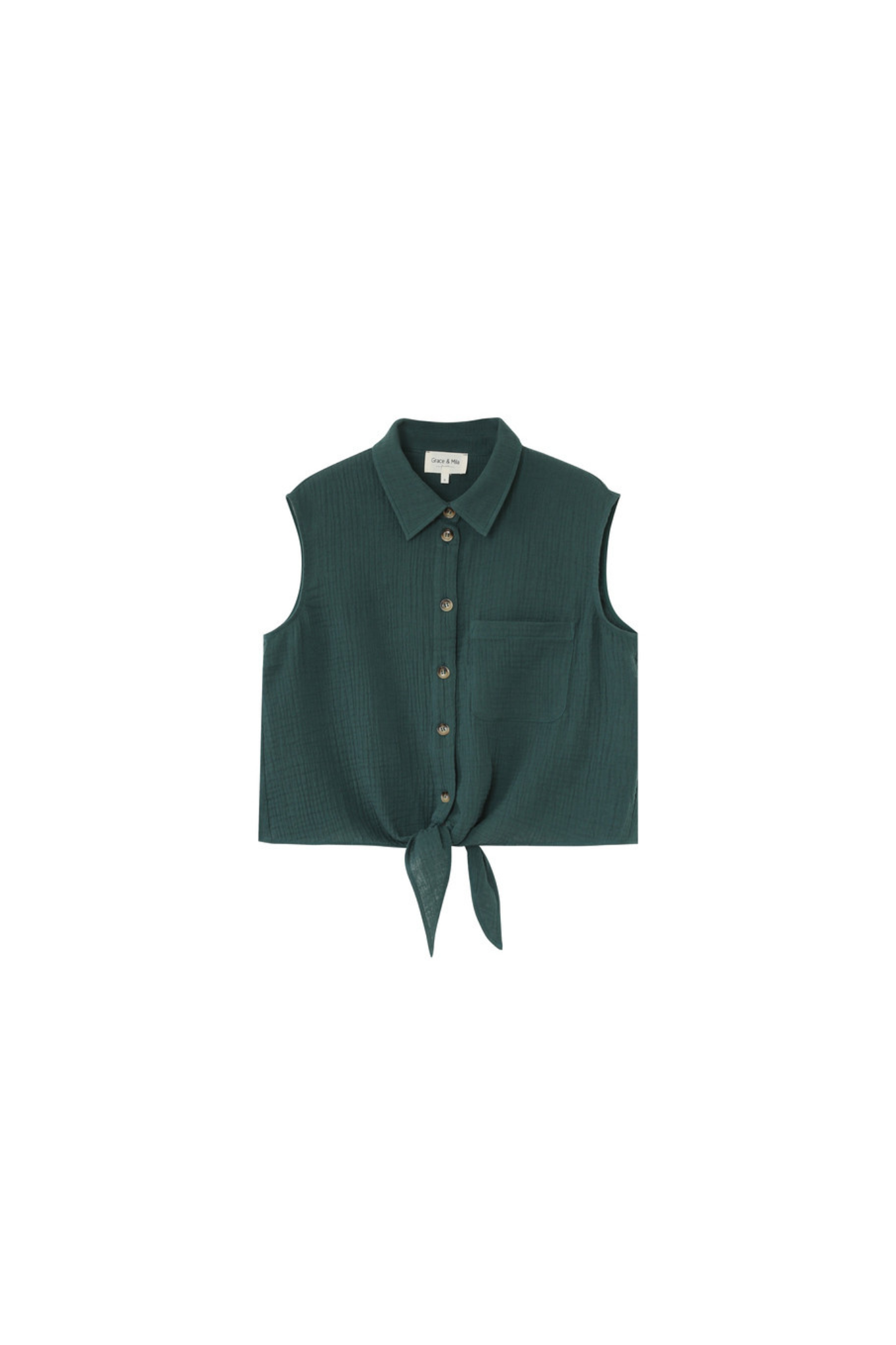 REGLISSE SHIRT - EMERAUDE
