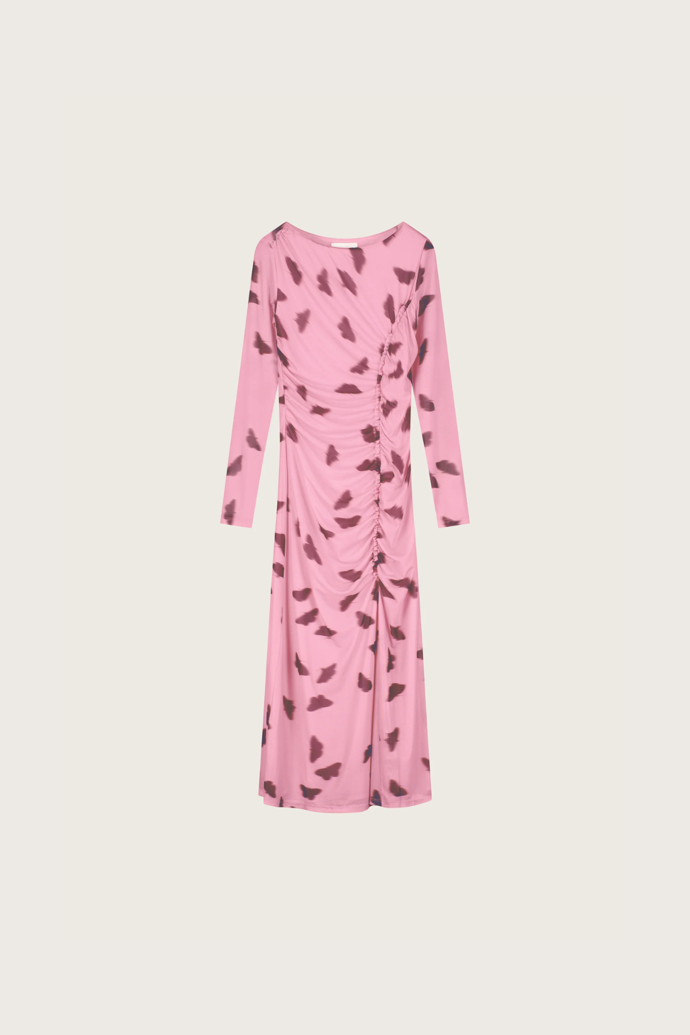 LILEA DRESS - PINK BROWN
